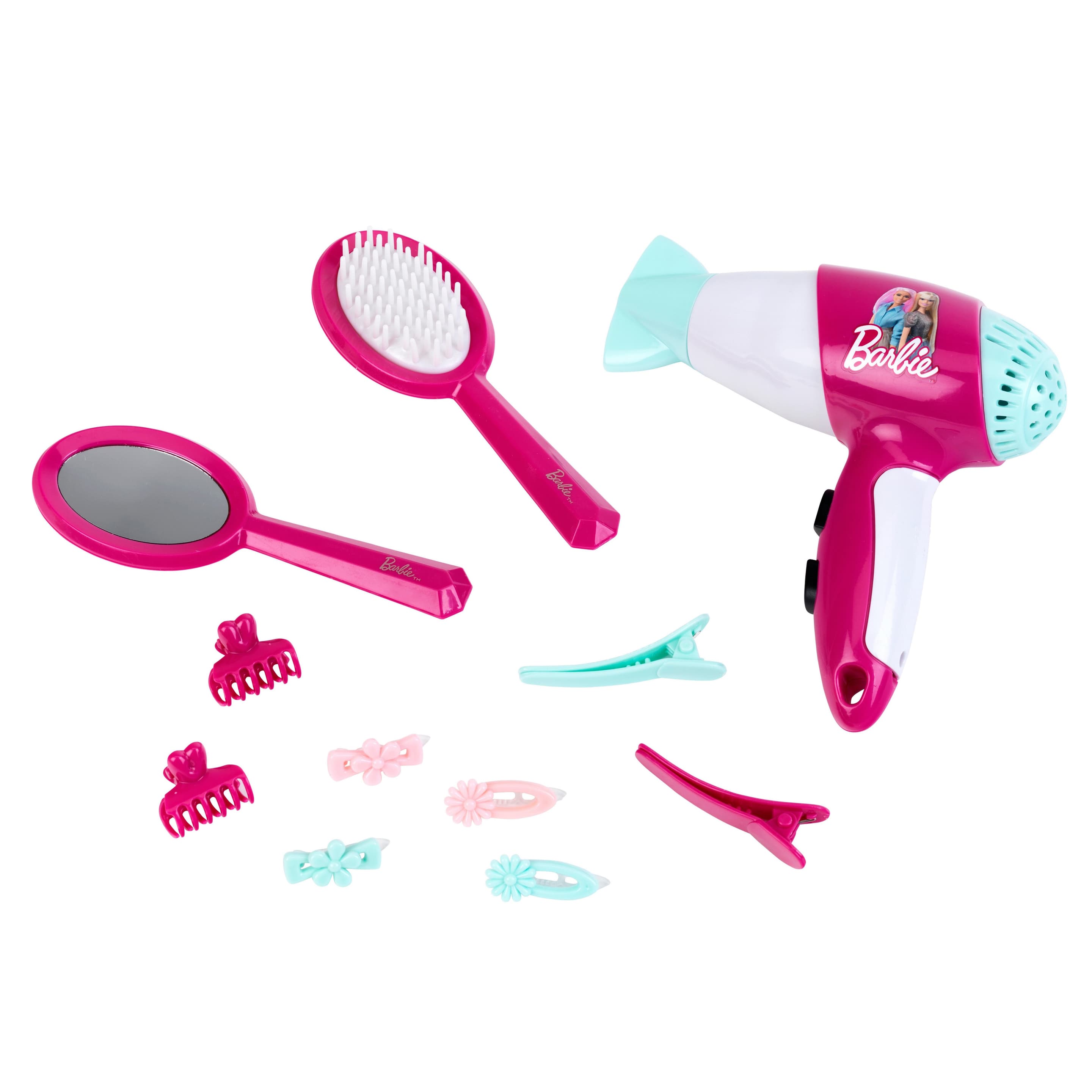 Theo Klein 5790 Barbie Frisier-Set I Zubehör und Accessoires im Barbie-Look