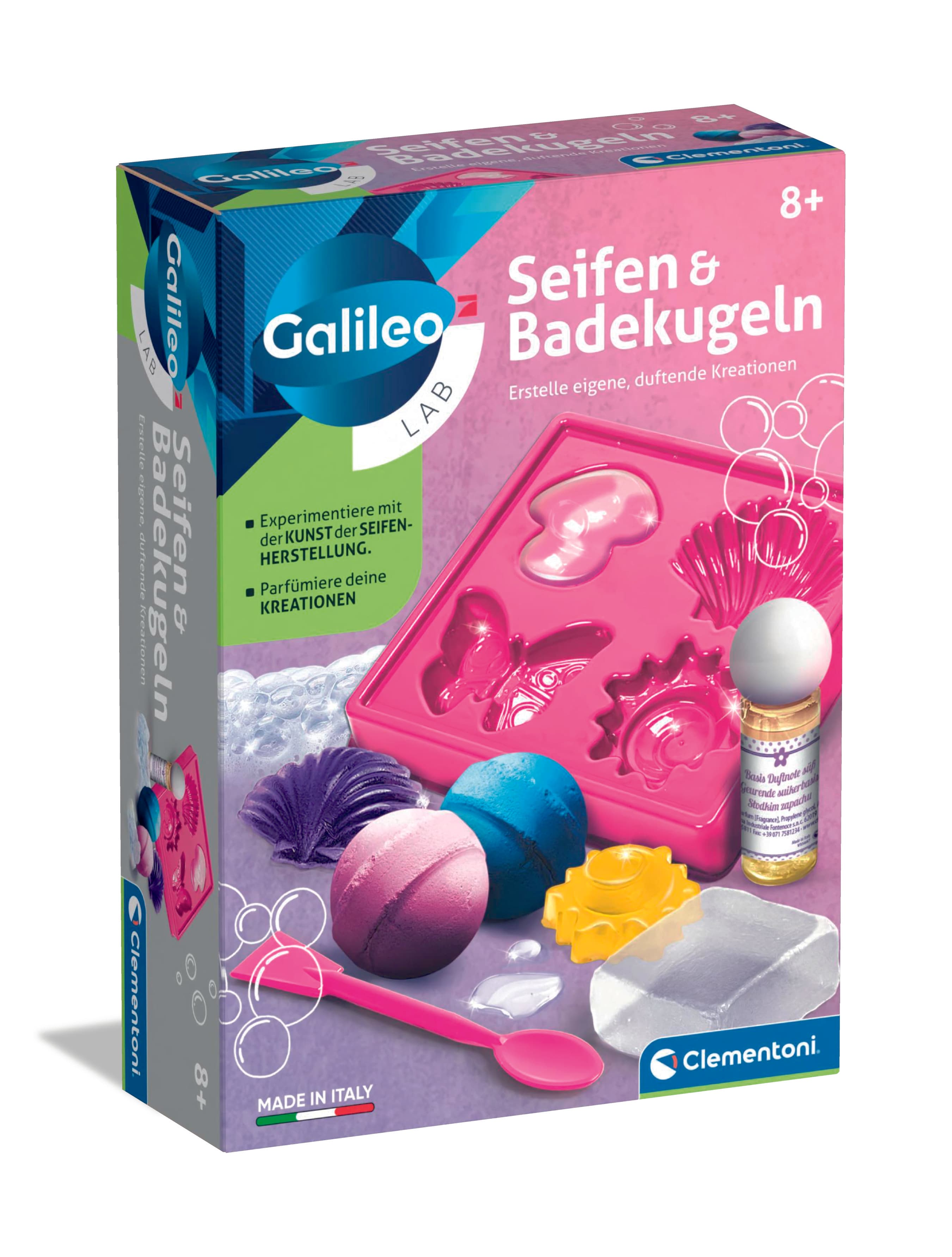 Clementoni - Galileo - Seifen und Badekugeln