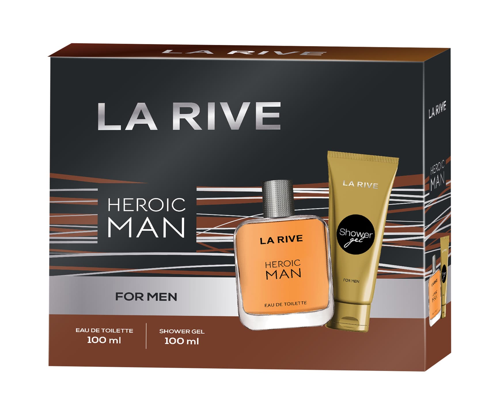 LA RIVE Heroic Man Eau de Toilette Geschenkpackung