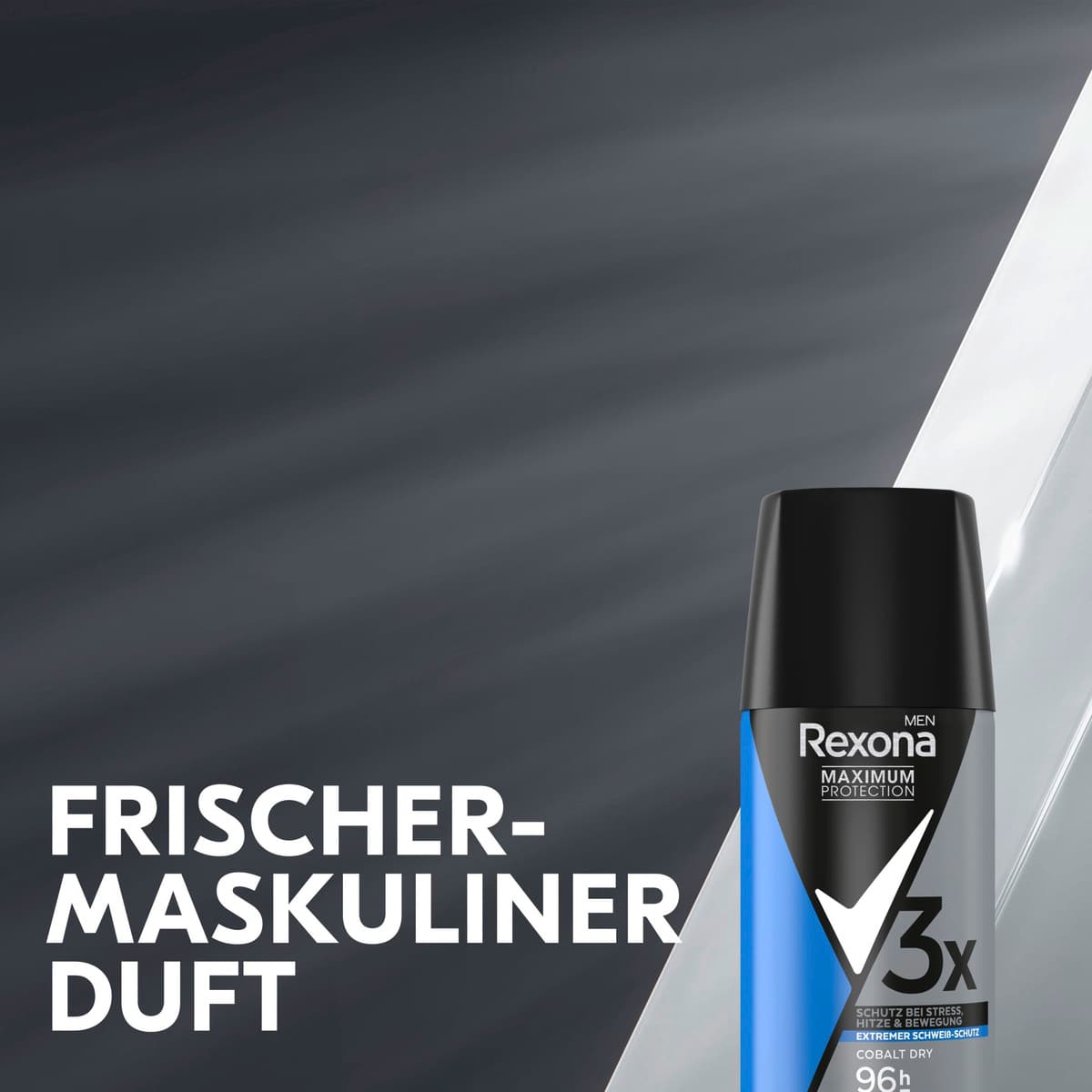 Produktbild Rexona Maximum Protection Deospray Men Anti-Transpirant Cobalt Dry Mini 3 von 6