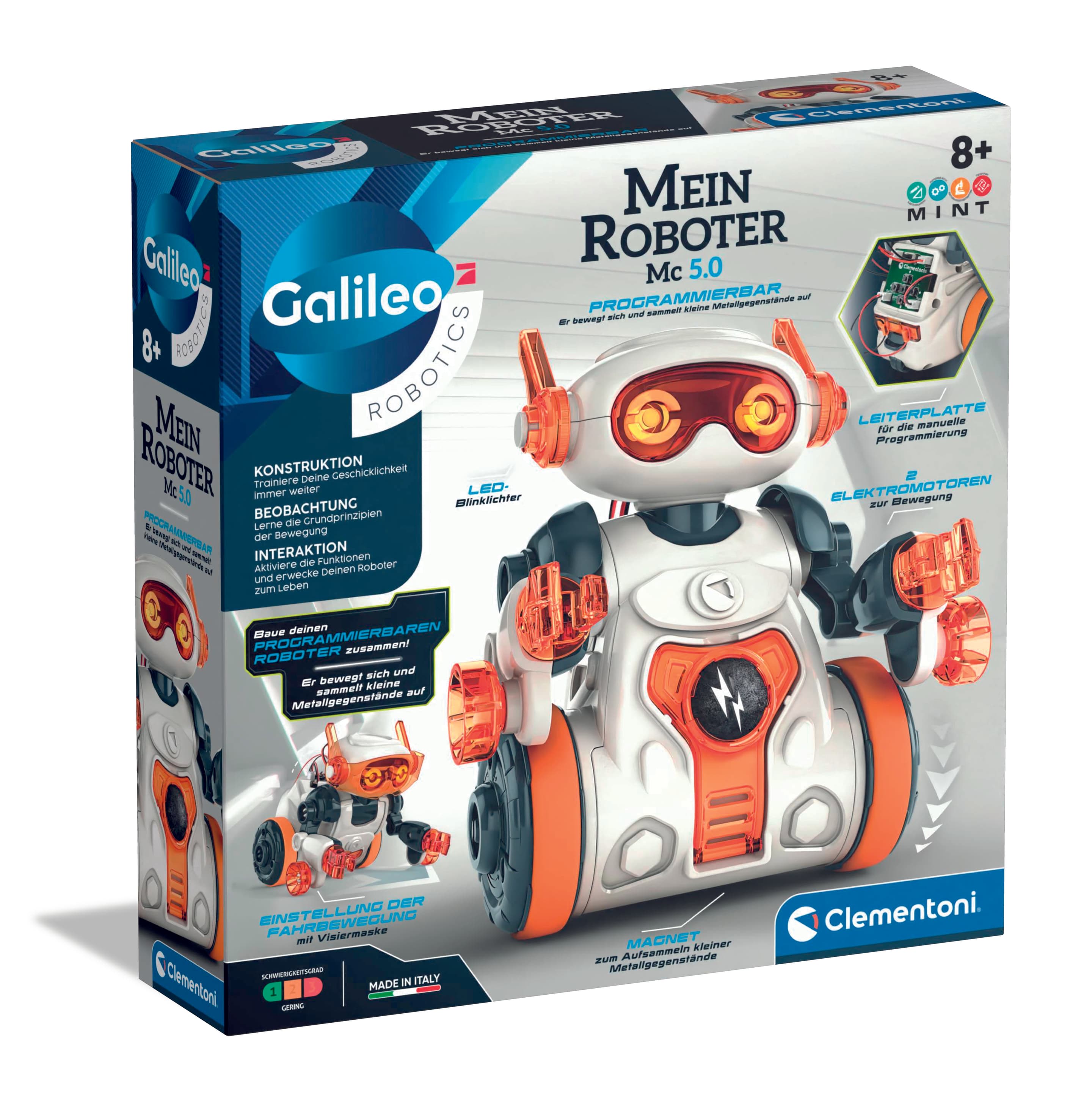 Clementoni - Galileo - Mein Roboter MC 5.0