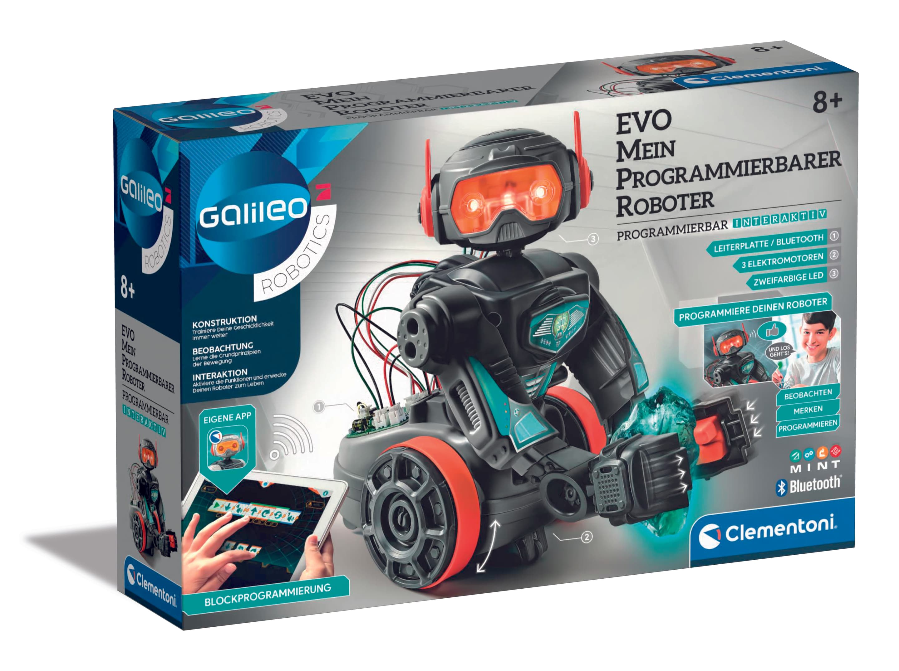 Clementoni -  Galileo - EVO - Mein programmierbarer Roboter