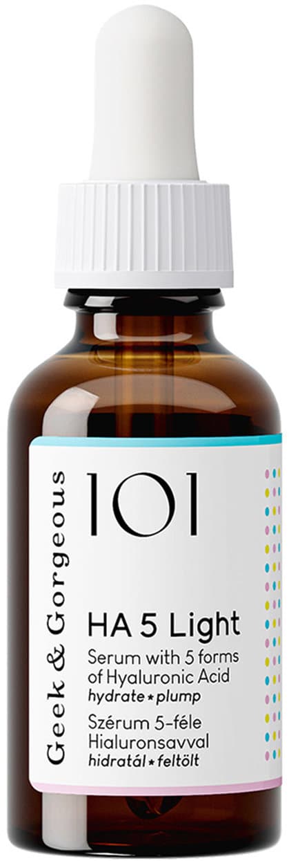 Geek & Gorgeous HA 5 Light Serum