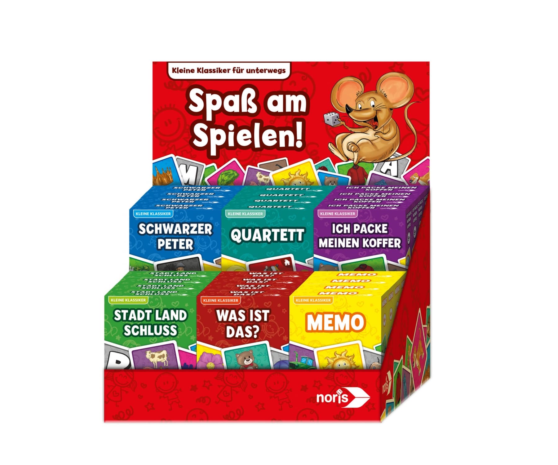 Noris Spiele - Mini Spieleklassiker, 1 Stück, sortiert
