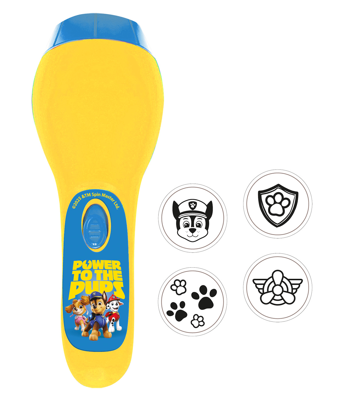 Joy Toy - Paw Patrol - Luz nocturna, linterna y proyector 3 en 1 40315