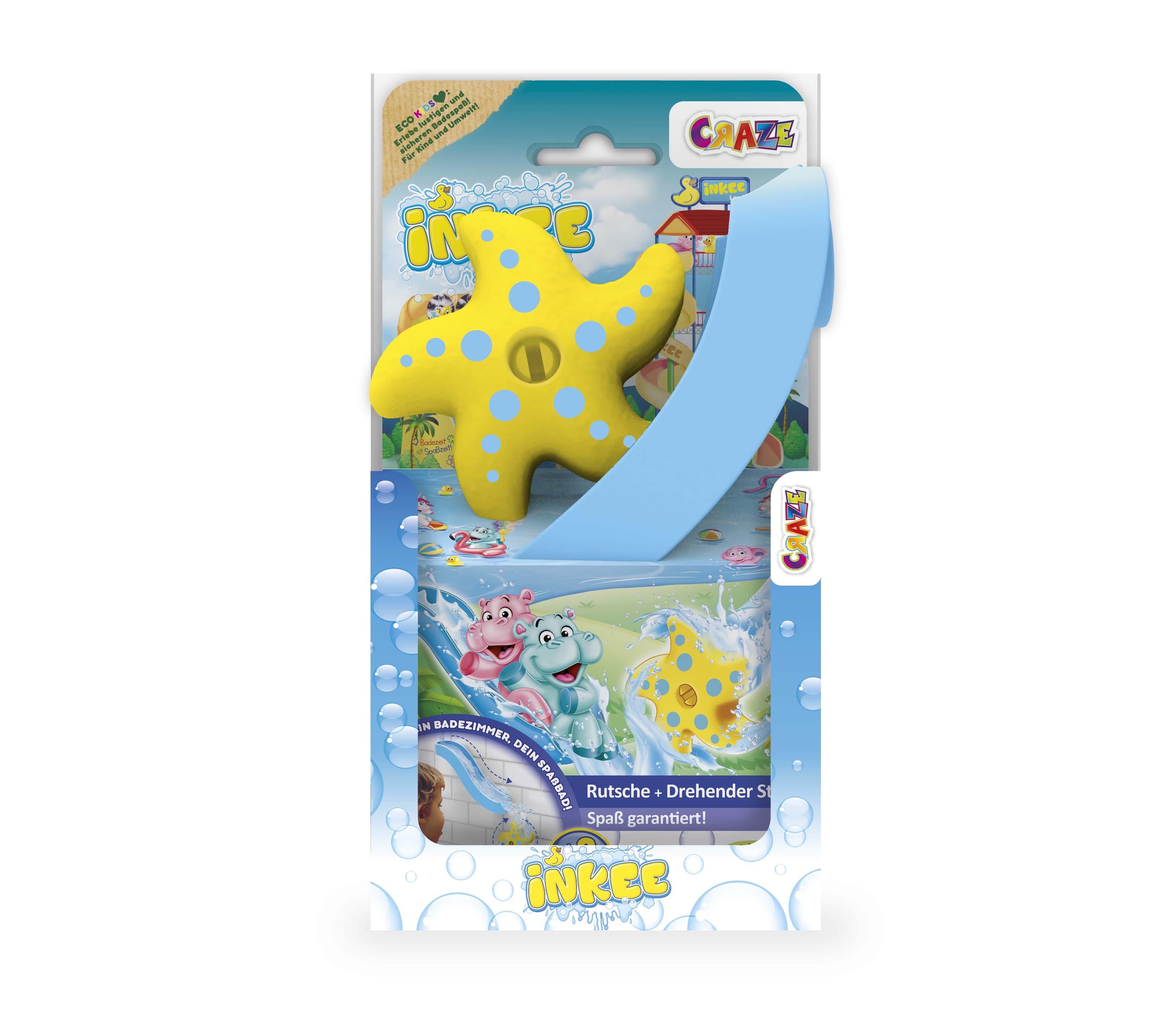 Produktbild INKEE TOYS Seestern mit Saugnäpfen und Baderutsche 5 von 7
