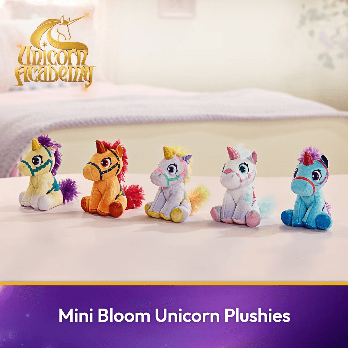 Unicorn Academy Collectible Unicorns Überraschungs-Plüschfigur, 1 Stück sortiert