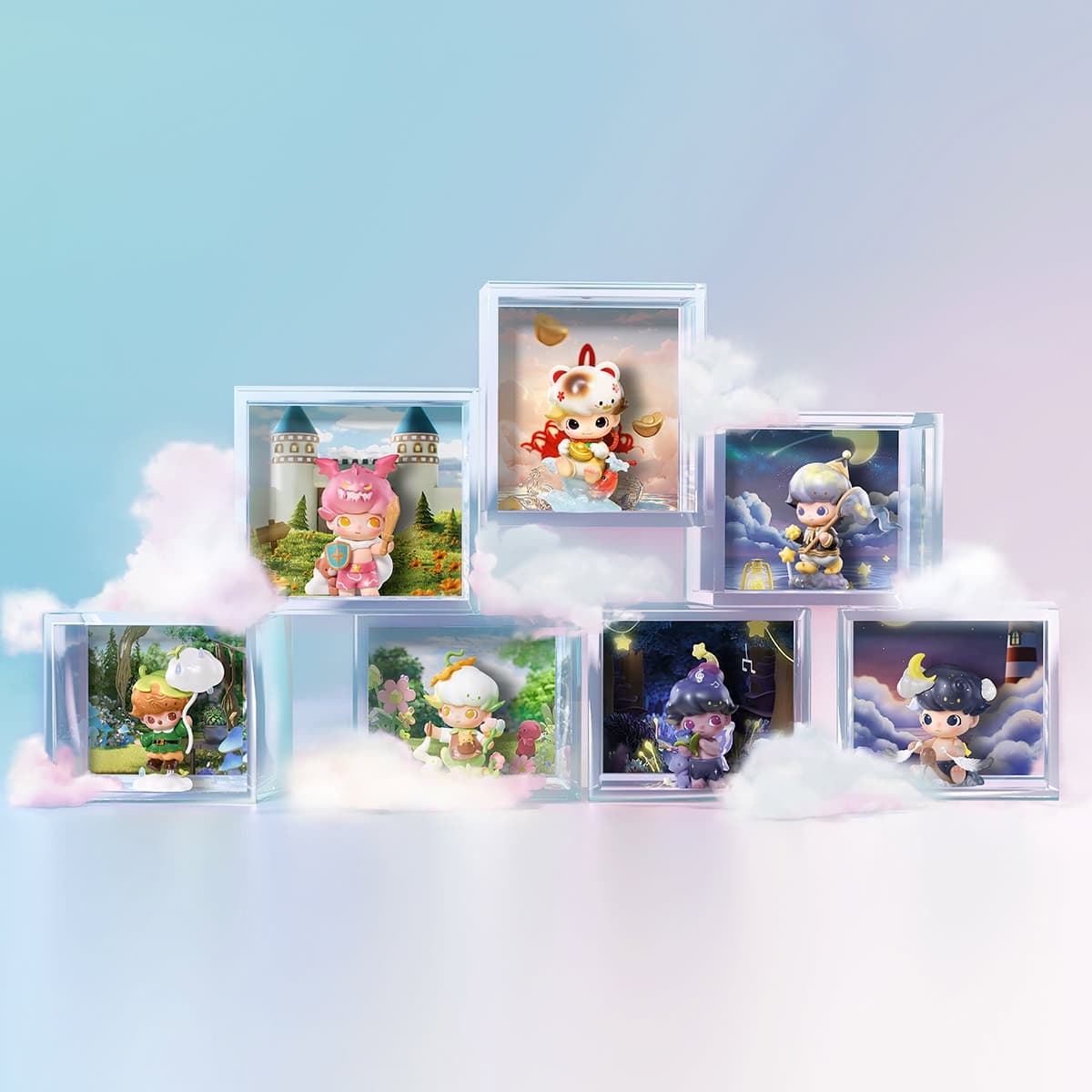 Produktbild Pop Mart DIMOO Weaving Wonders Series Figures. Sammelfigur in Blindbox - sortiert - eine Packung enthält eine zufällige Figur 2 von 6