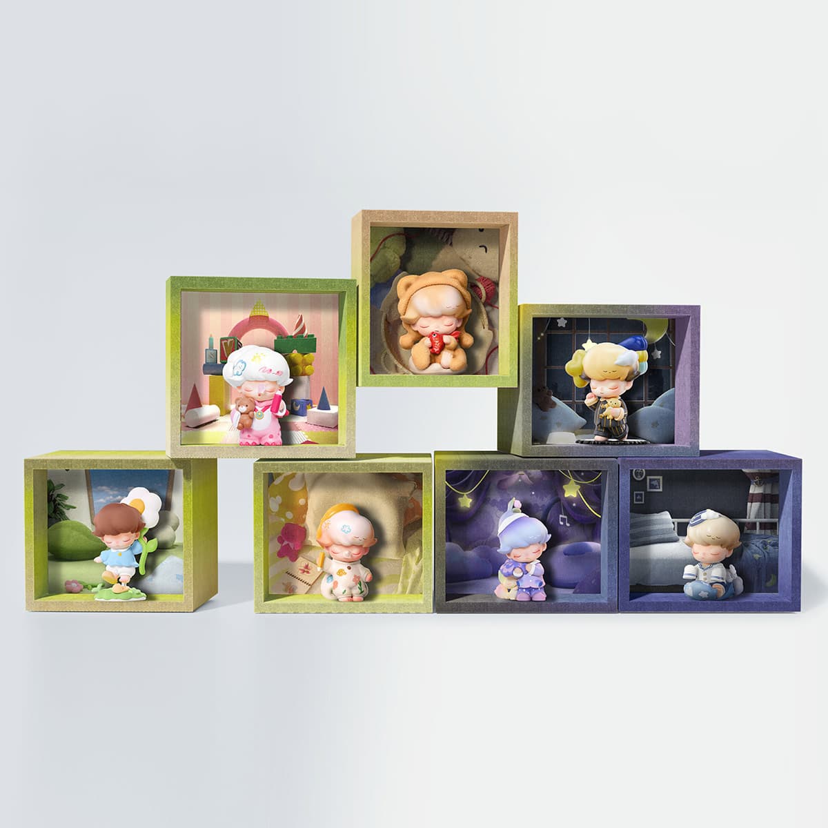 Produktbild Pop Mart DIMOO Weaving Wonders Series Figures. Sammelfigur in Blindbox - sortiert - eine Packung enthält eine zufällige Figur 3 von 6