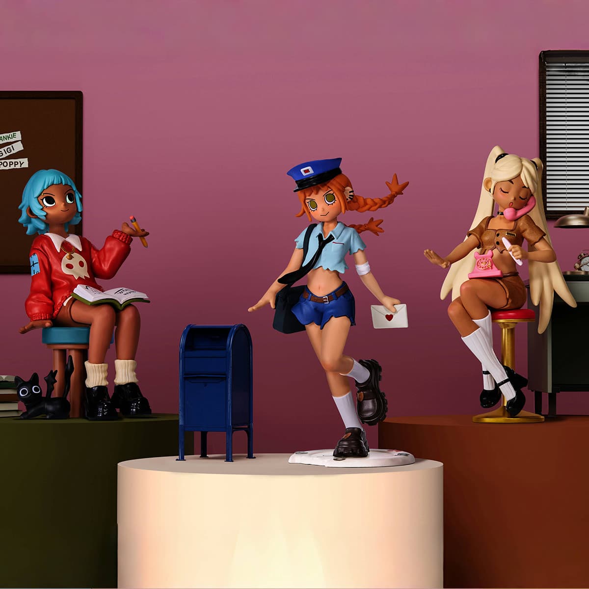 Produktbild Pop Mart Peach Riot Rush Hour Series Figures. Sammelfigur in Blindbox - sortiert 6 von 8