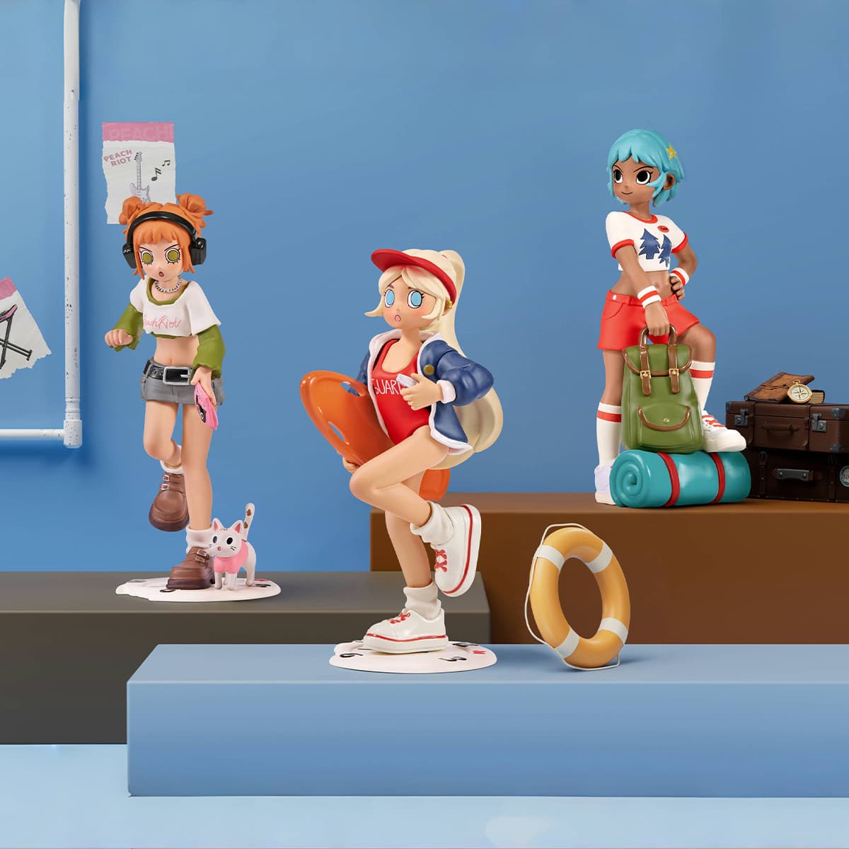 Produktbild Pop Mart Peach Riot Rush Hour Series Figures. Sammelfigur in Blindbox - sortiert 4 von 8
