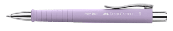 FABER-CASTELL Kugelschreiber Poly Ball XB pile iris