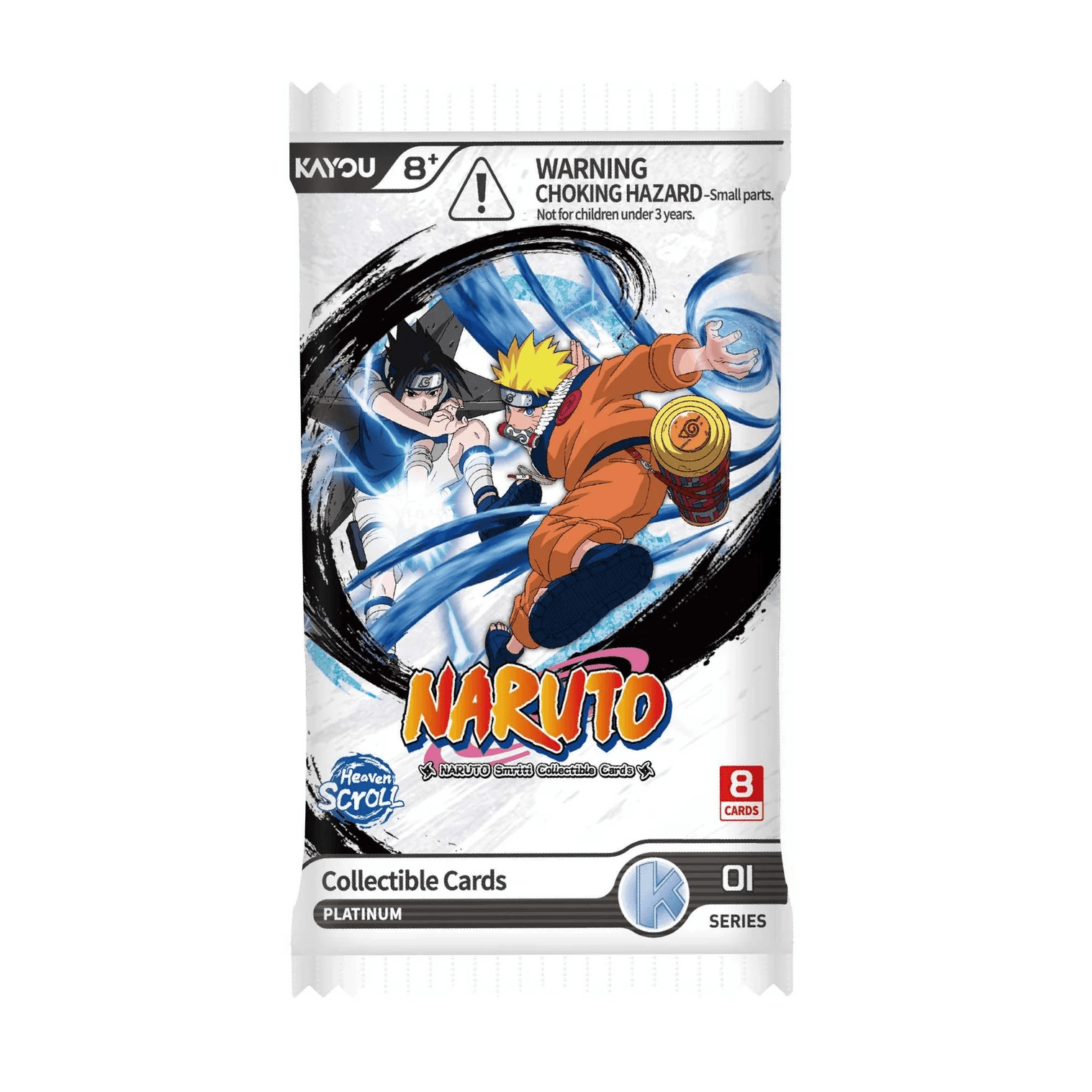 Naruto Smriti Booster Pack Heaven Scroll Foil 001B Trading Cards 8 Karten Sammelkarten Anime