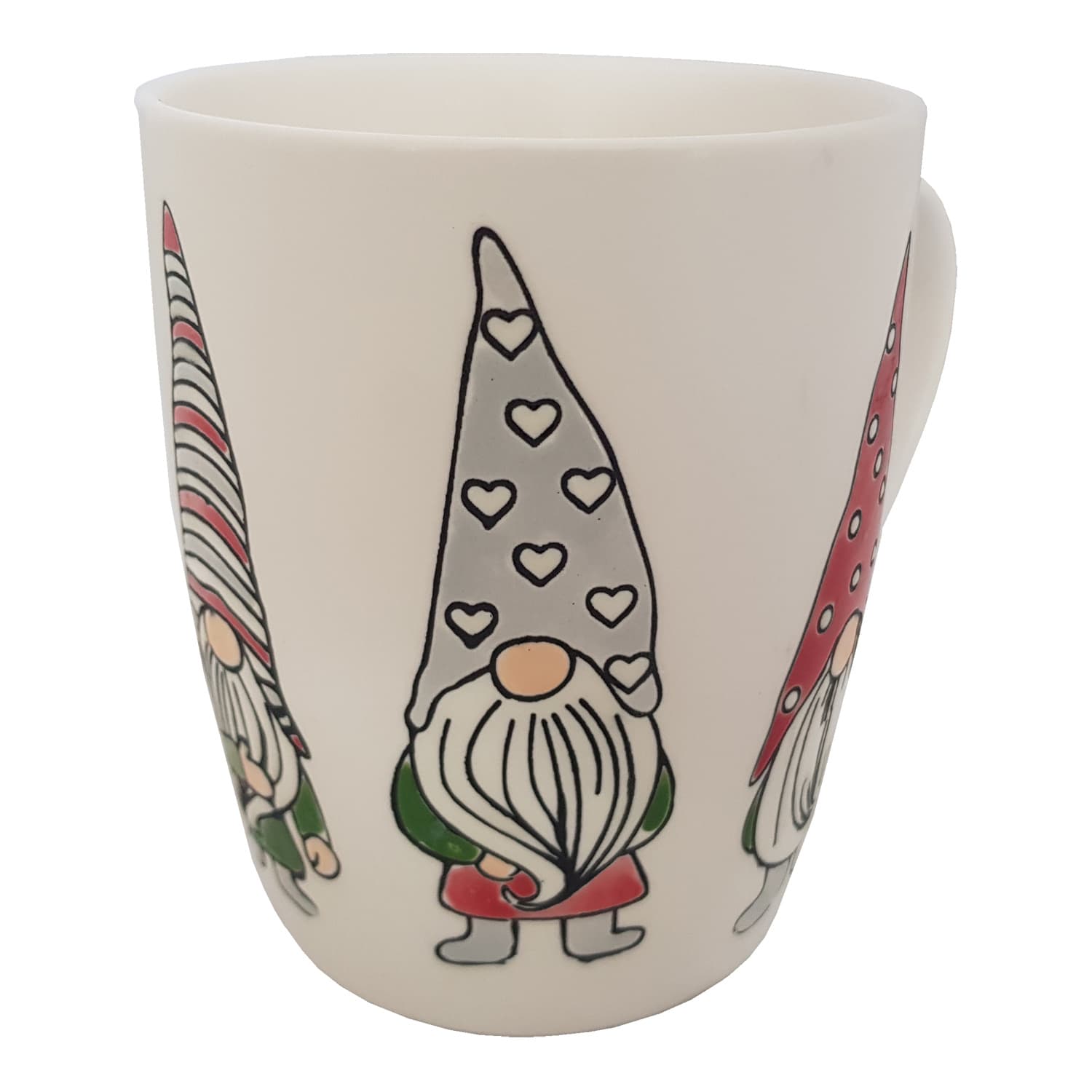 TRENDSHOP Tasse X-MAS Wichtel 0,3l