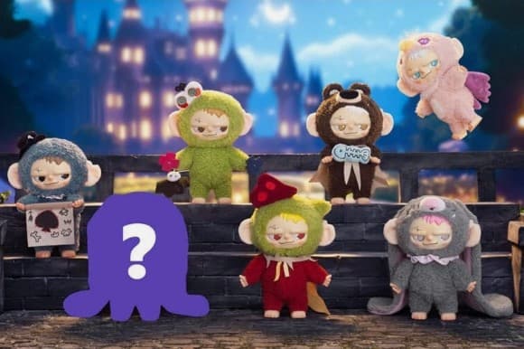 6-teilige Mystery Box Cartoon 
