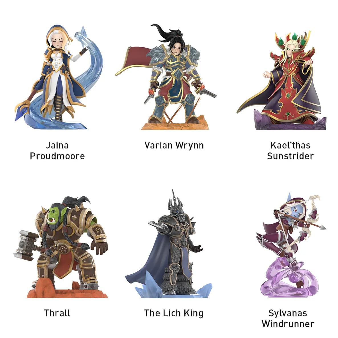 Produktbild Pop Mart World of Warcraft Collectible Character Series.  Sammelfigur in Blindbox - sortiert - eine Packung enthält eine zufällige Figur. 2 von 7