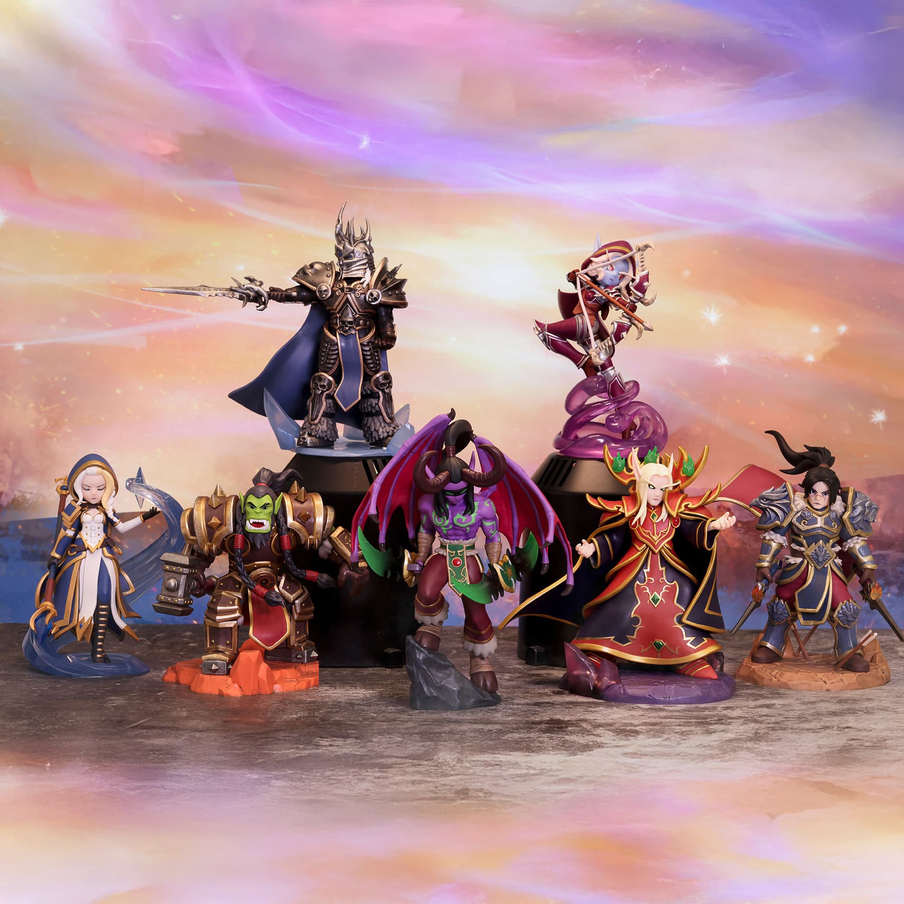 Produktbild Pop Mart World of Warcraft Collectible Character Series.  Sammelfigur in Blindbox - sortiert - eine Packung enthält eine zufällige Figur. 3 von 7