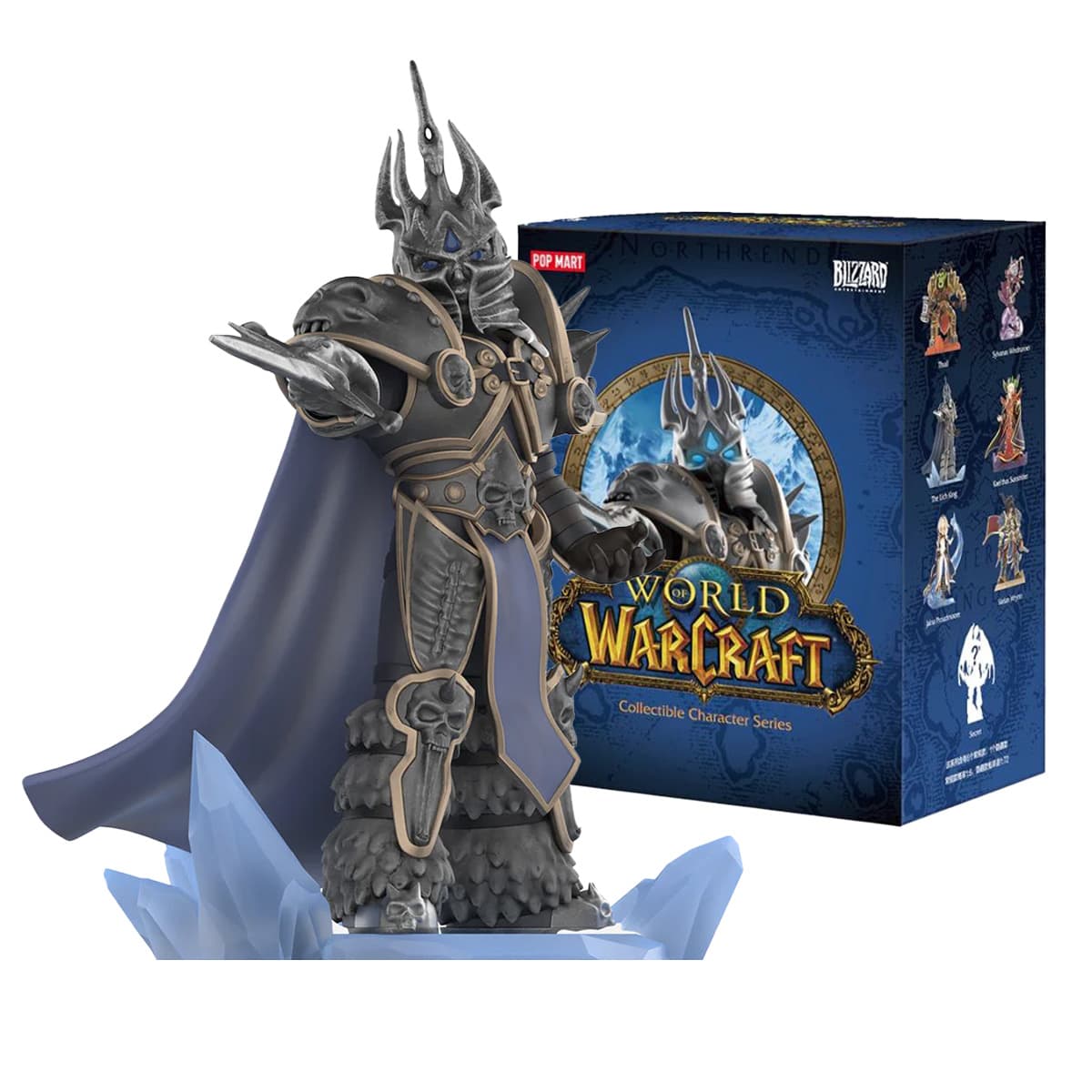 Pop Mart World of Warcraft Collectible Character Series.  Sammelfigur in Blindbox - sortiert - eine Packung enthält eine zufällige Figur.