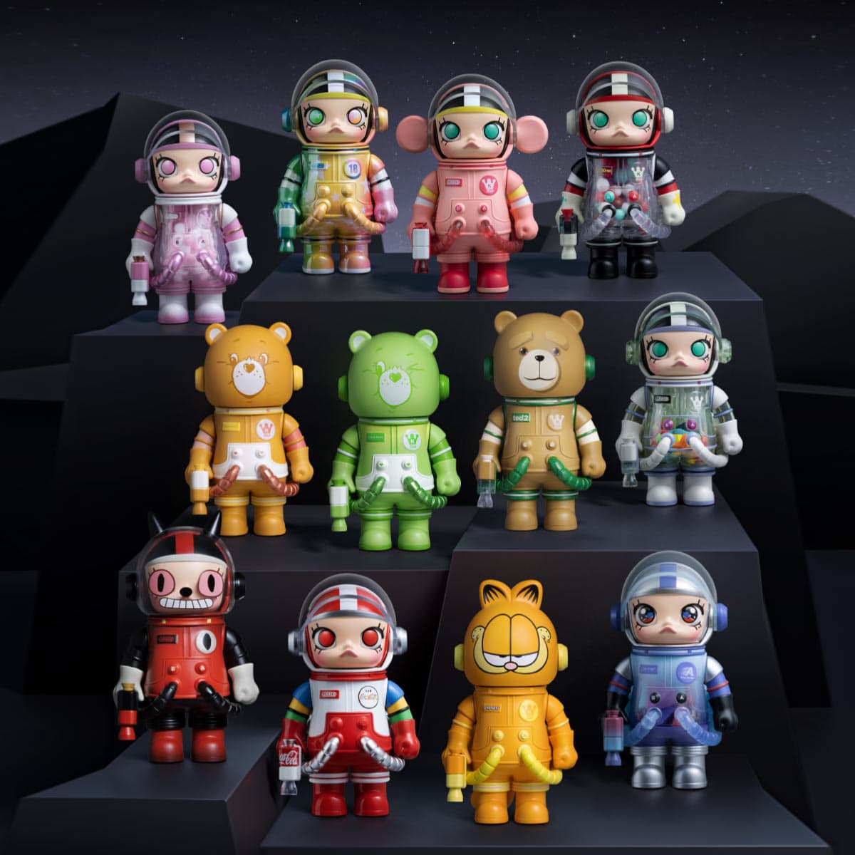 Produktbild Pop Mart MEGA SPACE MOLLY 100% Series 3. Sammelfigur in Blindbox - sortiert 5 von 6