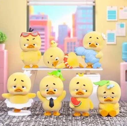Comansi Upset Duck Small Stop the Spiral Blindbox 6 Figuren 6 cm