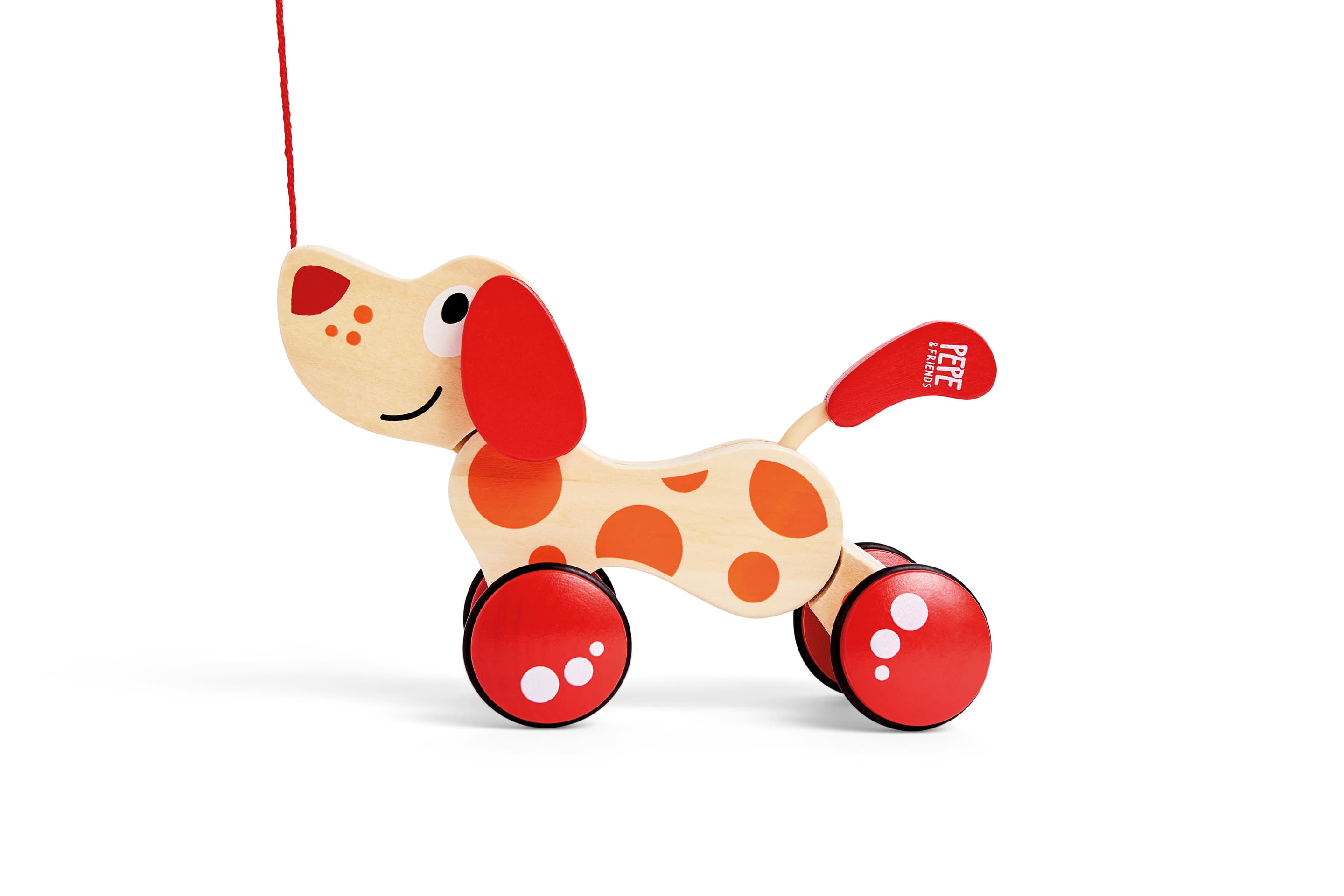 Hape E0347 - Nachziehhund"Pepe"