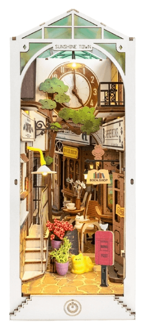 Robotime - Book Nook - DIY Miniaturhaus - Sunshine Town