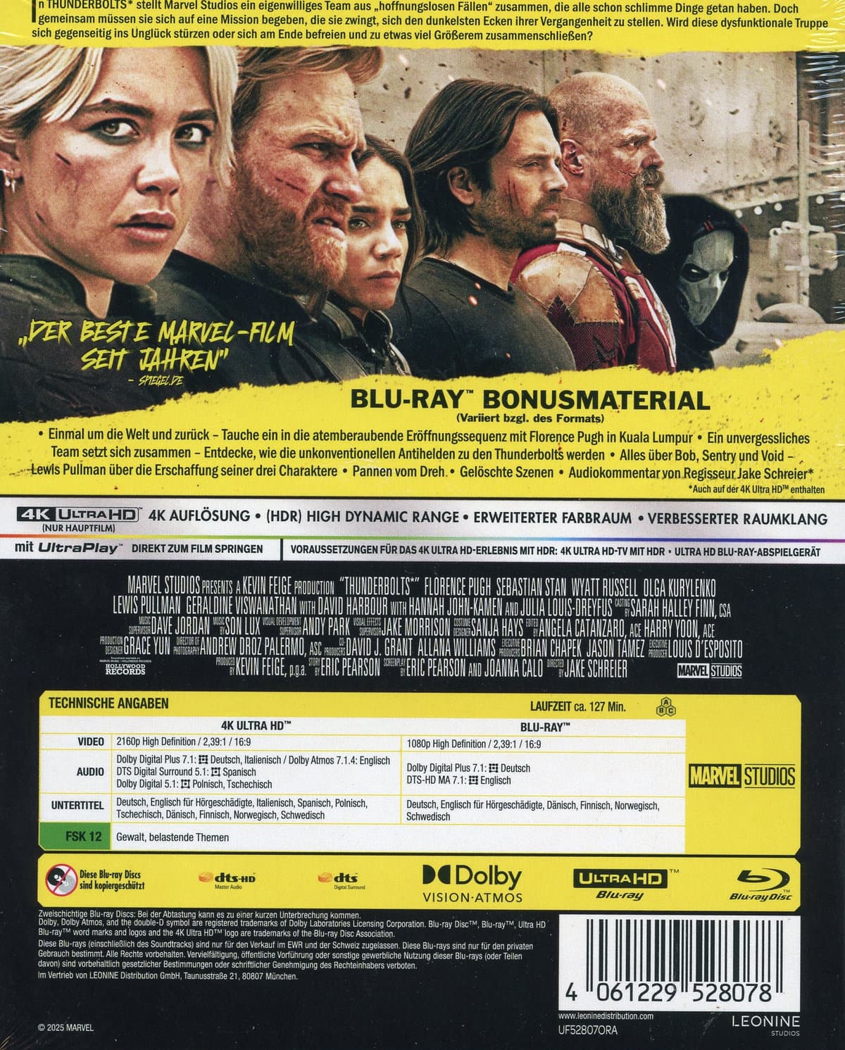 Produktbild Thunderbolts (4K Ultra HD) (+ Blu-ray) 2 von 2