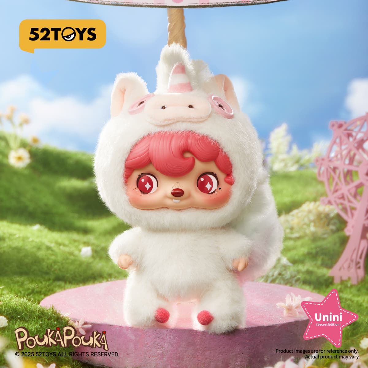 Produktbild POUKA POUKA Vinyl Plush. Sammelfigur in Blindbox - sortiert - eine Packung enthält eine zufällige Figur 5 von 8