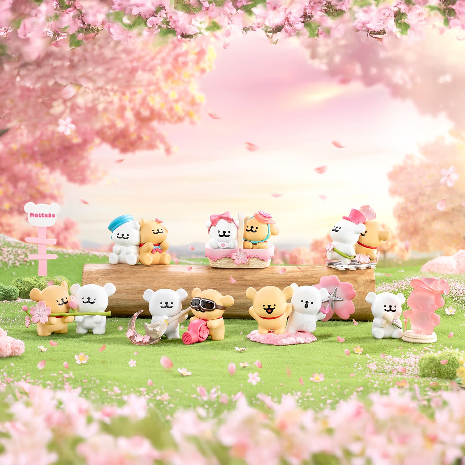 Funism Maltese Cherry Blossoms - Sammelfigur in Blindbox - sortiert