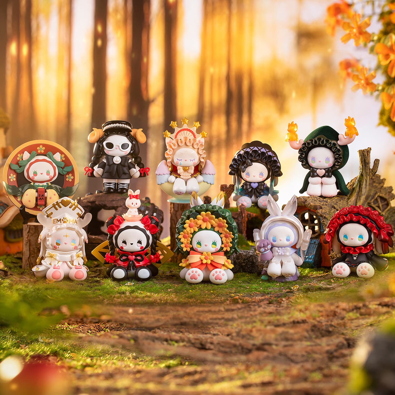Produktbild Lucky Emma Secret Forest Poetry Party Series. Sammelfigur in Blindbox - sortiert - eine Packung enthält eine zufällige Figur 2 von 6