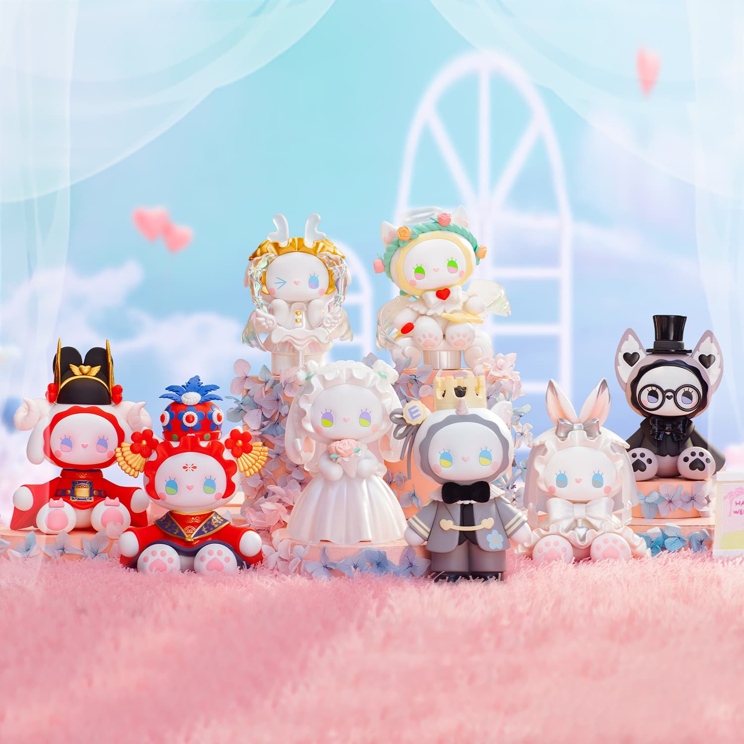 Produktbild Lucky Emma Secret Forest Wedding Party Series. Sammelfigur in Blindbox - sortiert - eine Packung enthält eine zufällige Figur 2 von 6