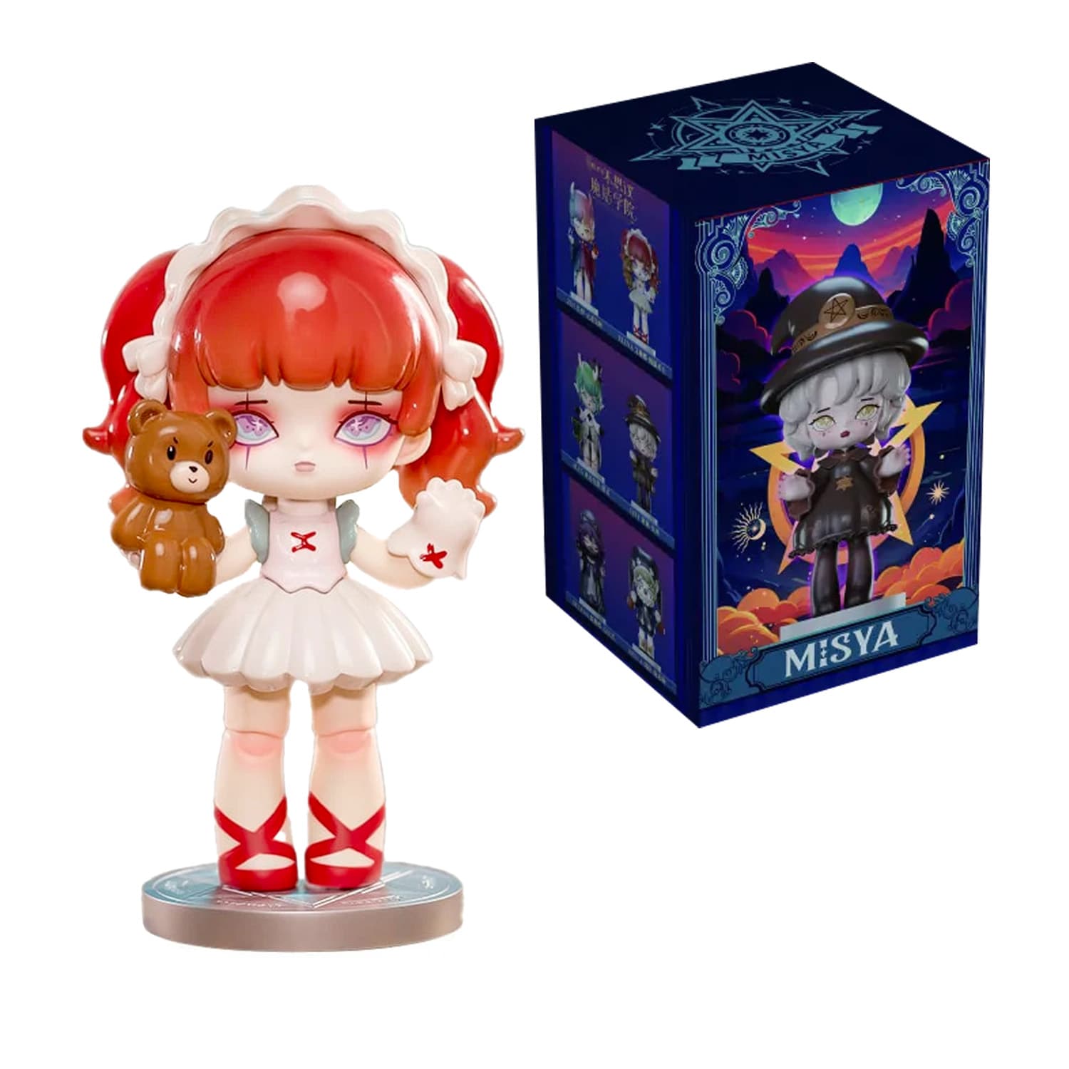 Lucky Emma MISYA-Incredible Magic academy. Sammelfigur in Blindbox - sortiert - eine Packung enthält eine zufällige Figur