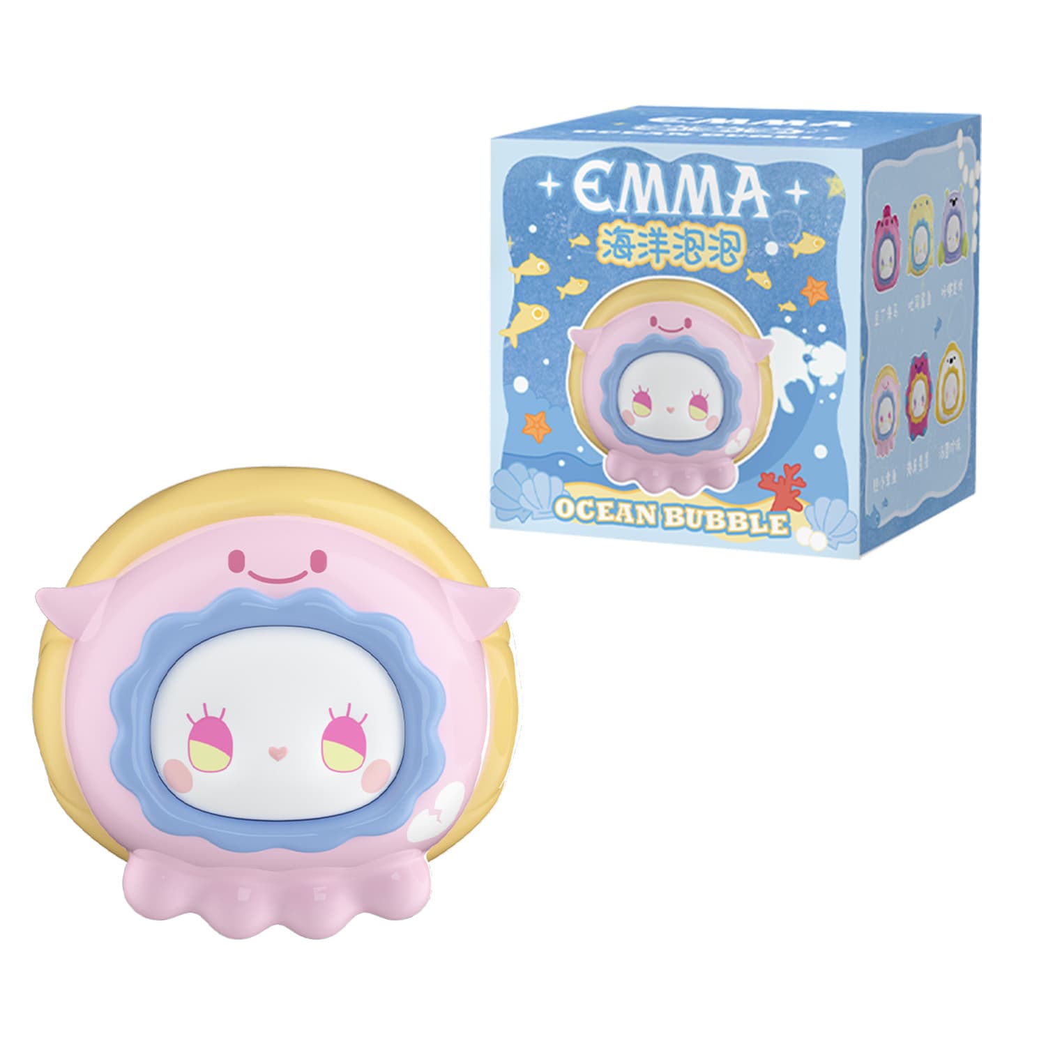 Lucky Emma Ocean Bubble Beans Series Blindbox Figur