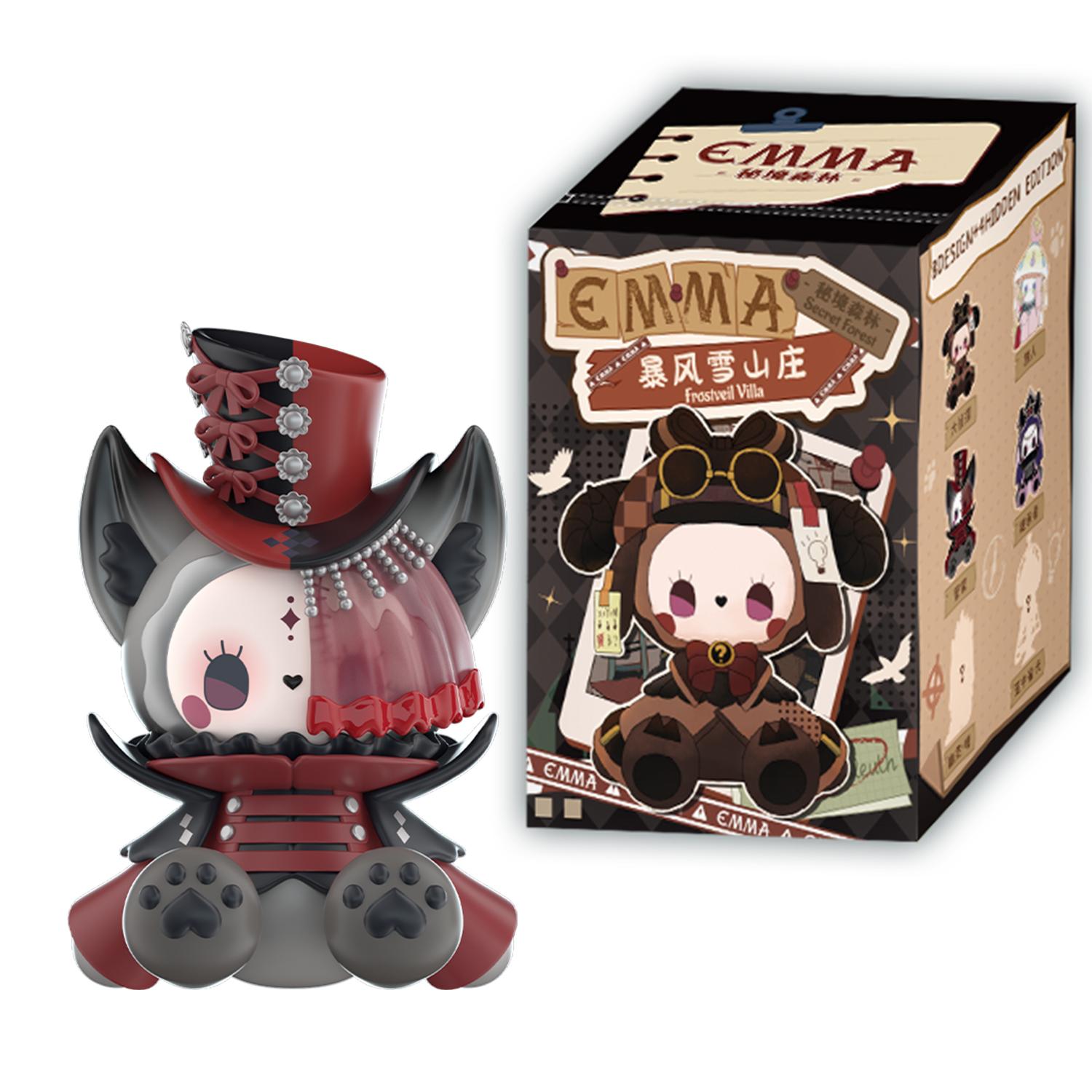 Lucky Emma Secret Forest Blizzard Manor Series. Spielzeug-Sammelfigur in Blindbox - sortiert - eine Packung enthält eine zufällige Figur