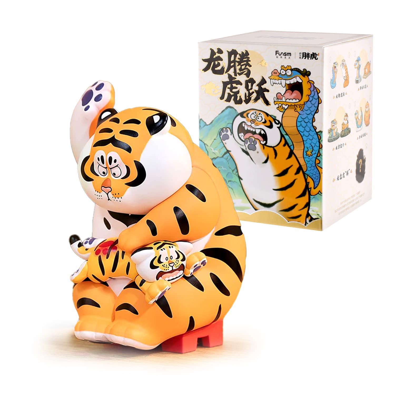 Funism Alexander The Fat Tiger-Roaring Love. Sammelfigur in Blindbox - sortiert - eine Packung enthält eine zufällige Figur