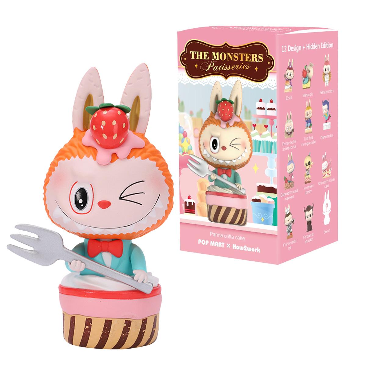Pop Mart Labubu - The Monsters Patisseries Series. Spielzeug-Sammelfigur in Blindbox - sortiert - eine Packung enthält eine zufällige Figur