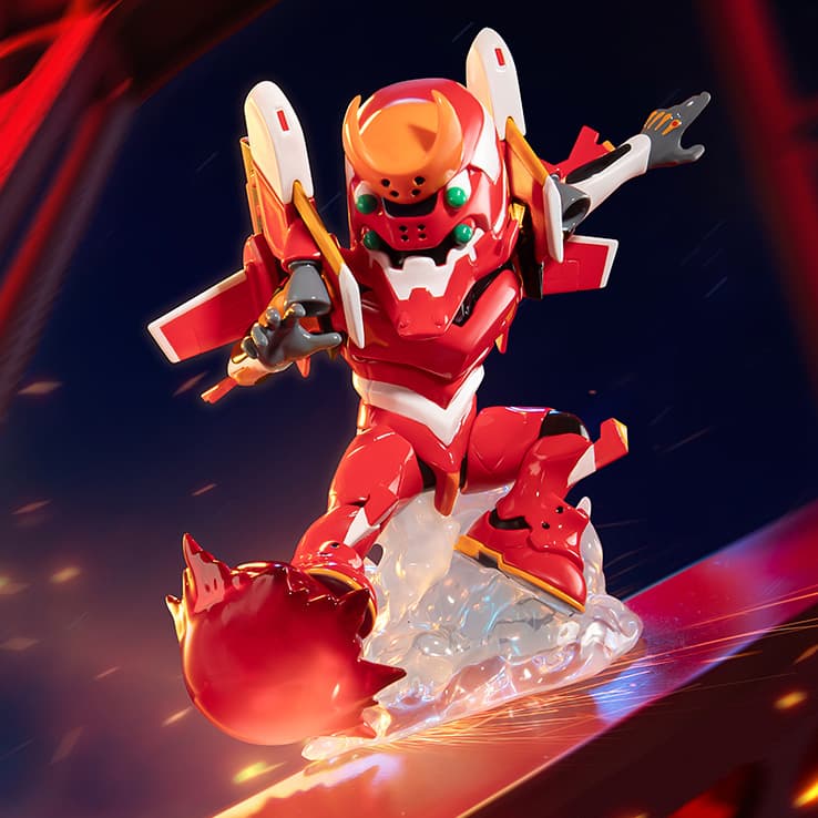 Produktbild Funism EVA Neon Genesis Evangelion. Sammelfigur in Blindbox - sortiert - eine Packung enthält eine zufällige Figur 7 von 7