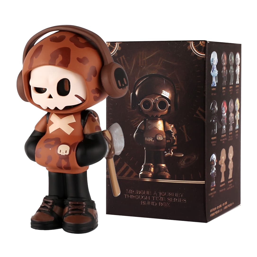 MR.BONE-Time Traveling. Figur in Blindbox - sortiert