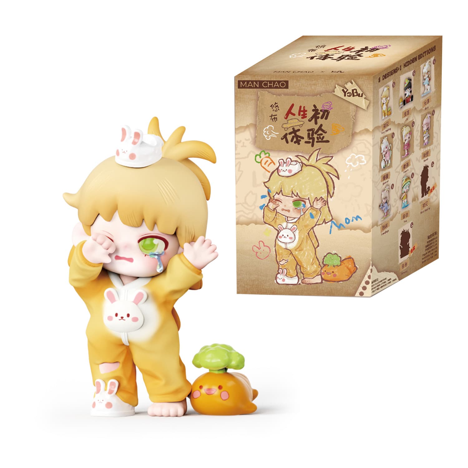 Man Chao – Yobu First Experience Blind Box Sammelfigur, sortiert