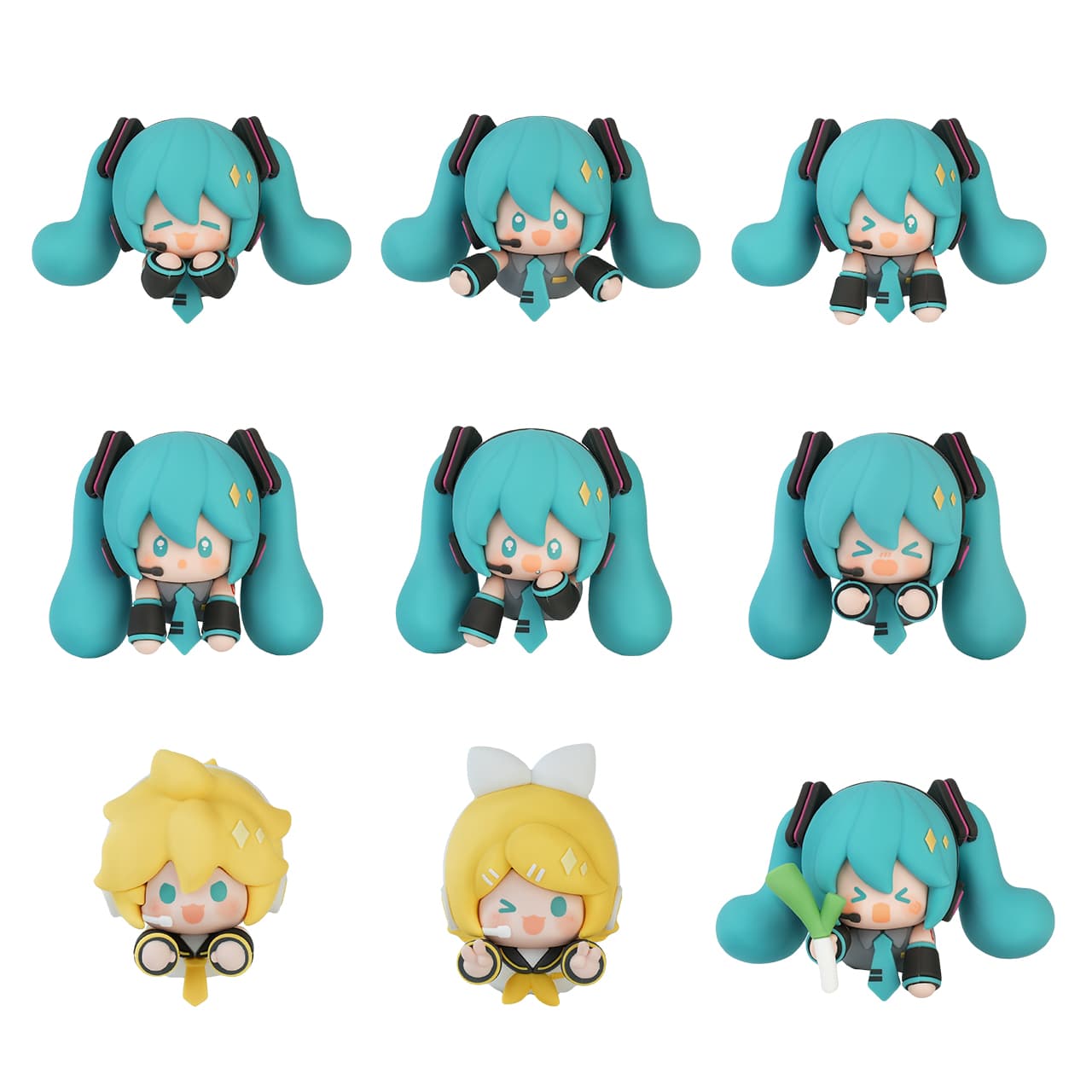 Produktbild Hatsune Miku Fingertip Figurine Magnet. Sammelfigur in Blindbox - sortiert - eine Packung enthält eine zufällige Figur 2 von 5
