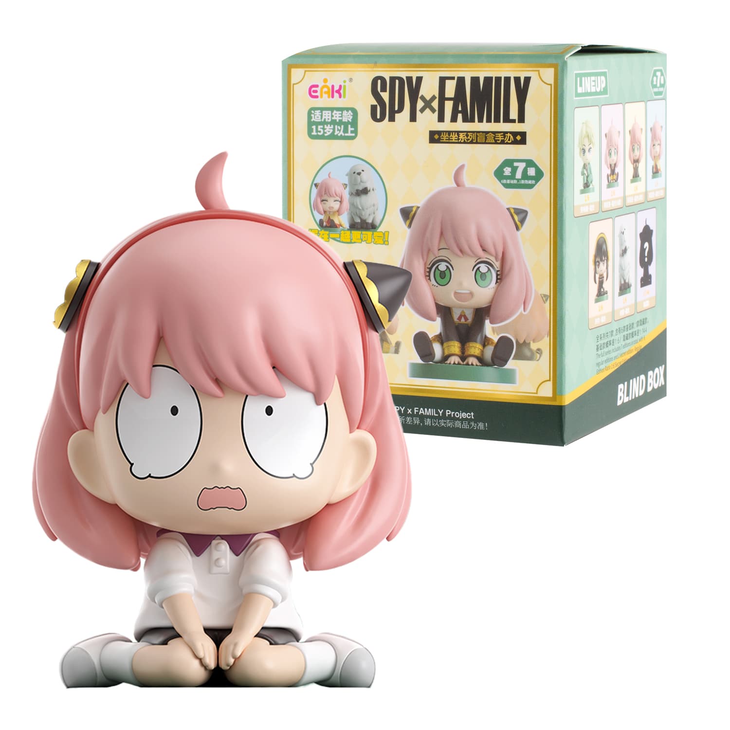 EAKI Spy x Family Sitting - Figur in Blind Box