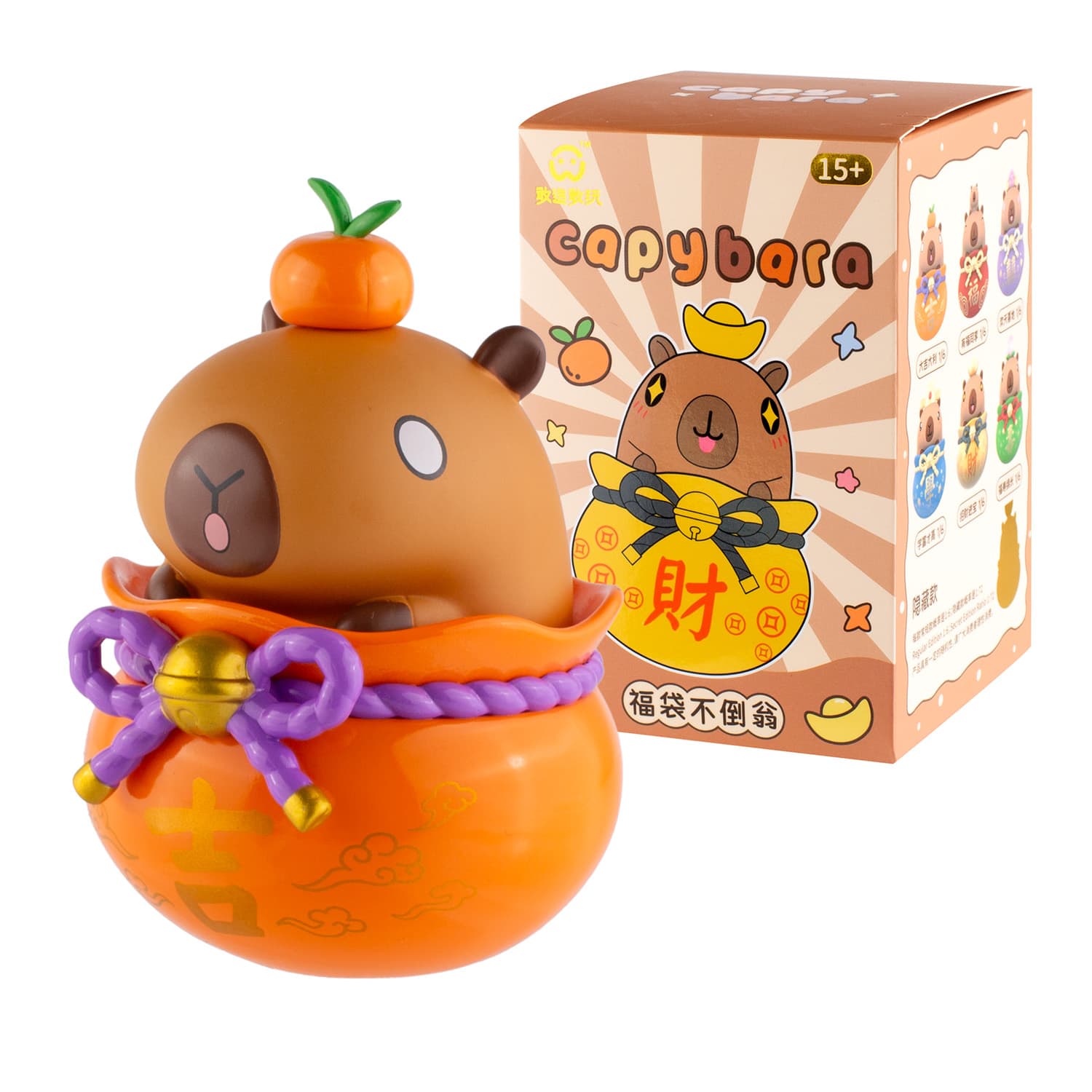 Capybara – Lucky Bag Tumbler Blind Box Sammelfigur, sortiert