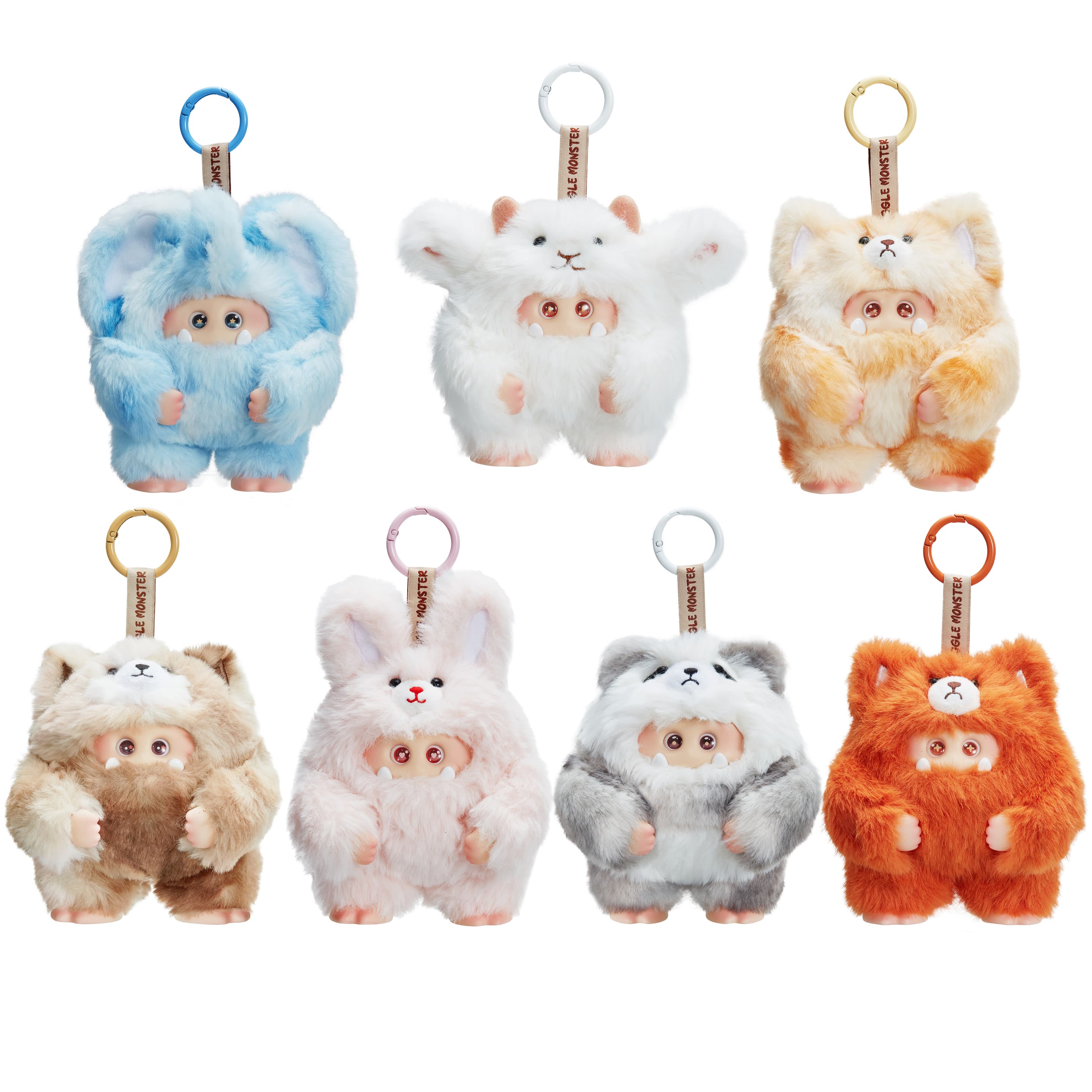 Produktbild Giggle Monster Furry Forest-Vinyl Plush. Sammelfigur in Blindbox - sortiert - eine Packung enthält eine zufällige Figur 2 von 8