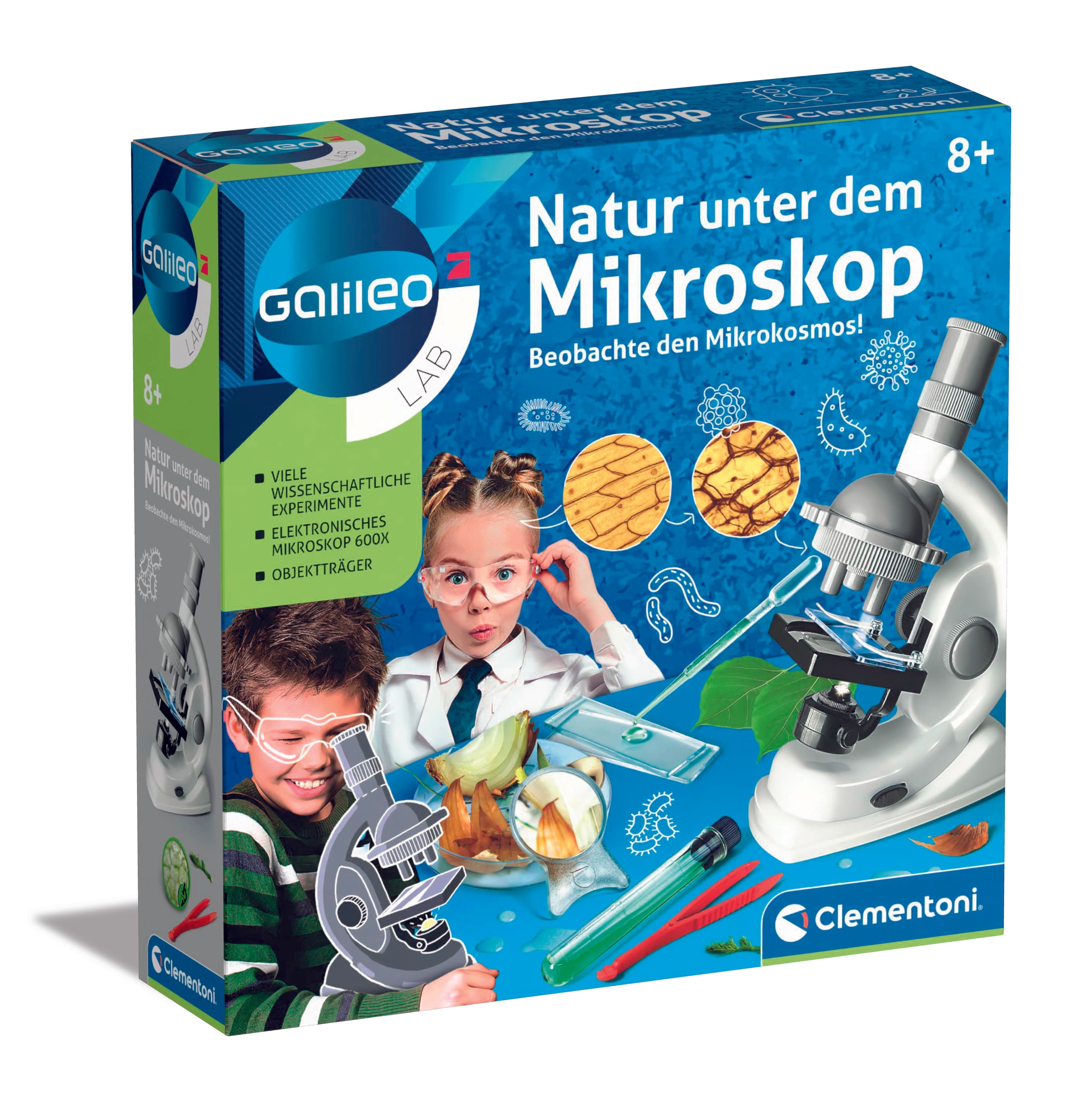 Clementoni - Galileo - Natur unter dem Mikroskop