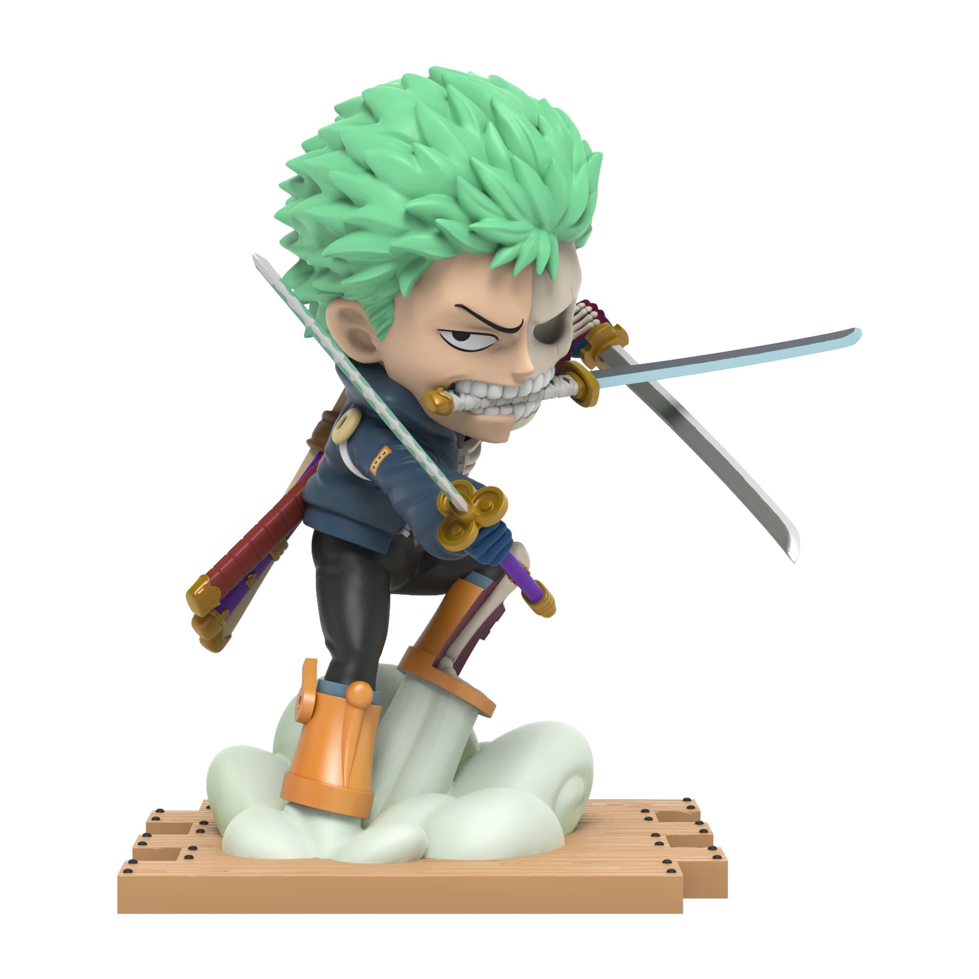Produktbild Sammelfiguren in Blindbox - Mighty Jaxx One Piece Egghead Arc Blindbox | sortiert - eine Packung enthält eine zufällige Figur 7 von 8