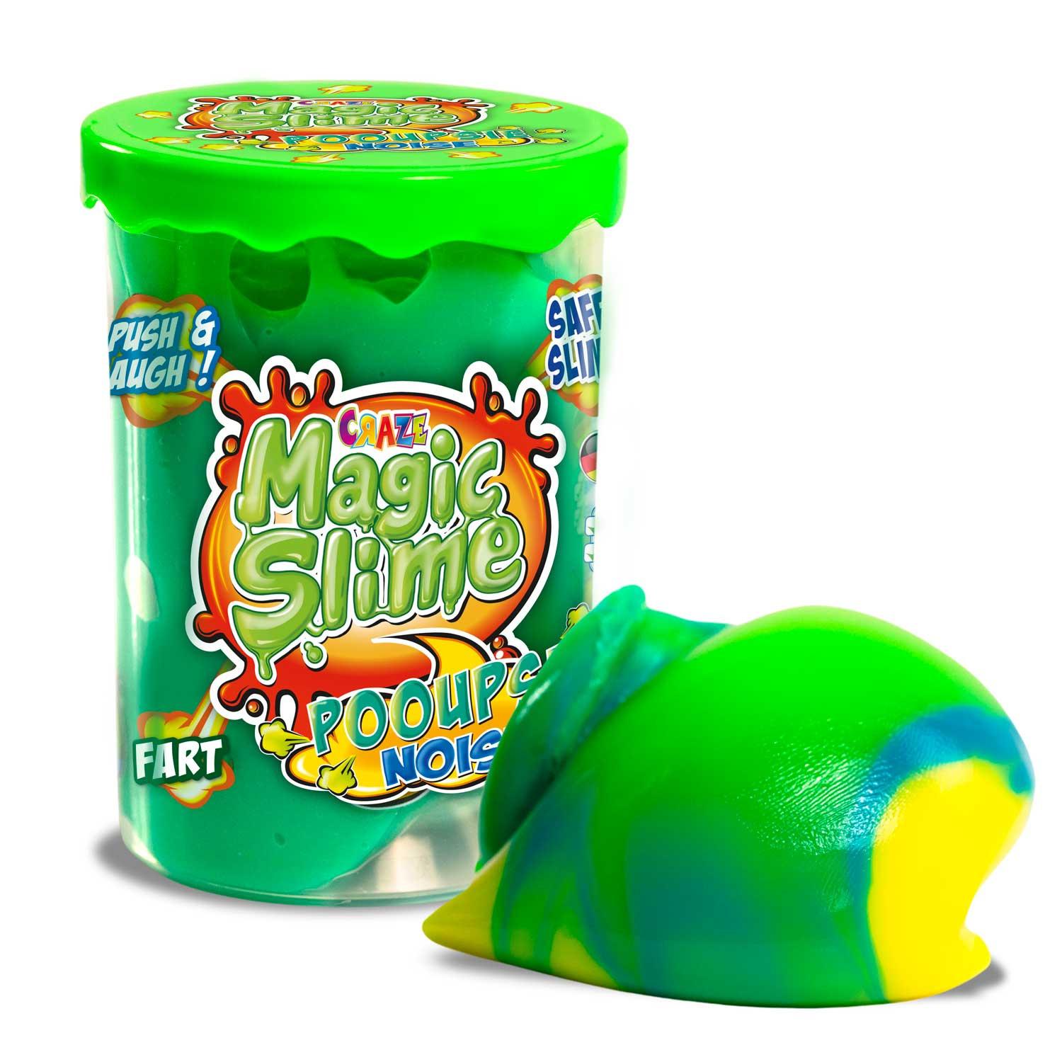 CRAZE - MAGIC SLIME Dose mit 100ml Pups-Schleim