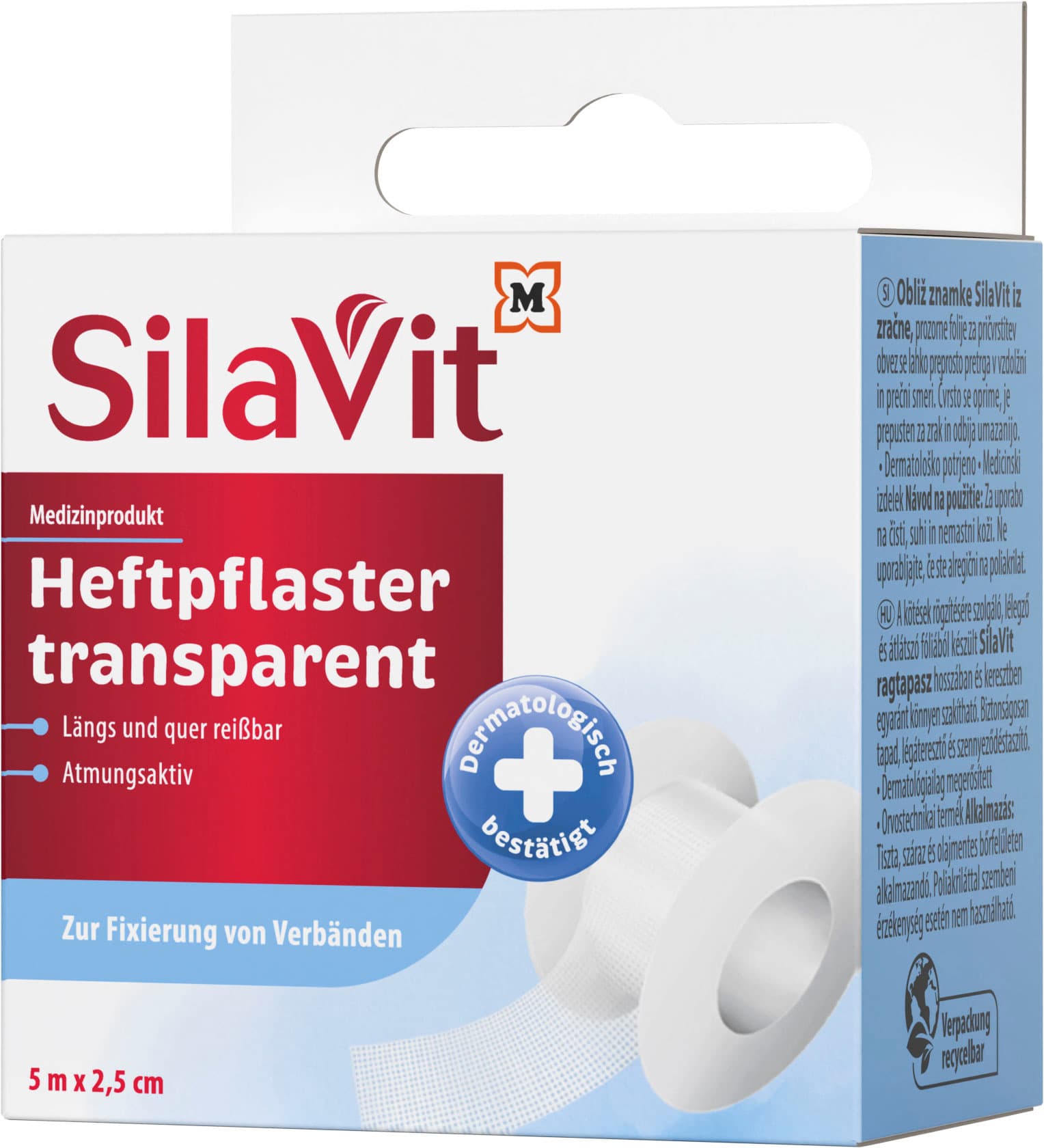 SilaVit Heftpflaster transparent