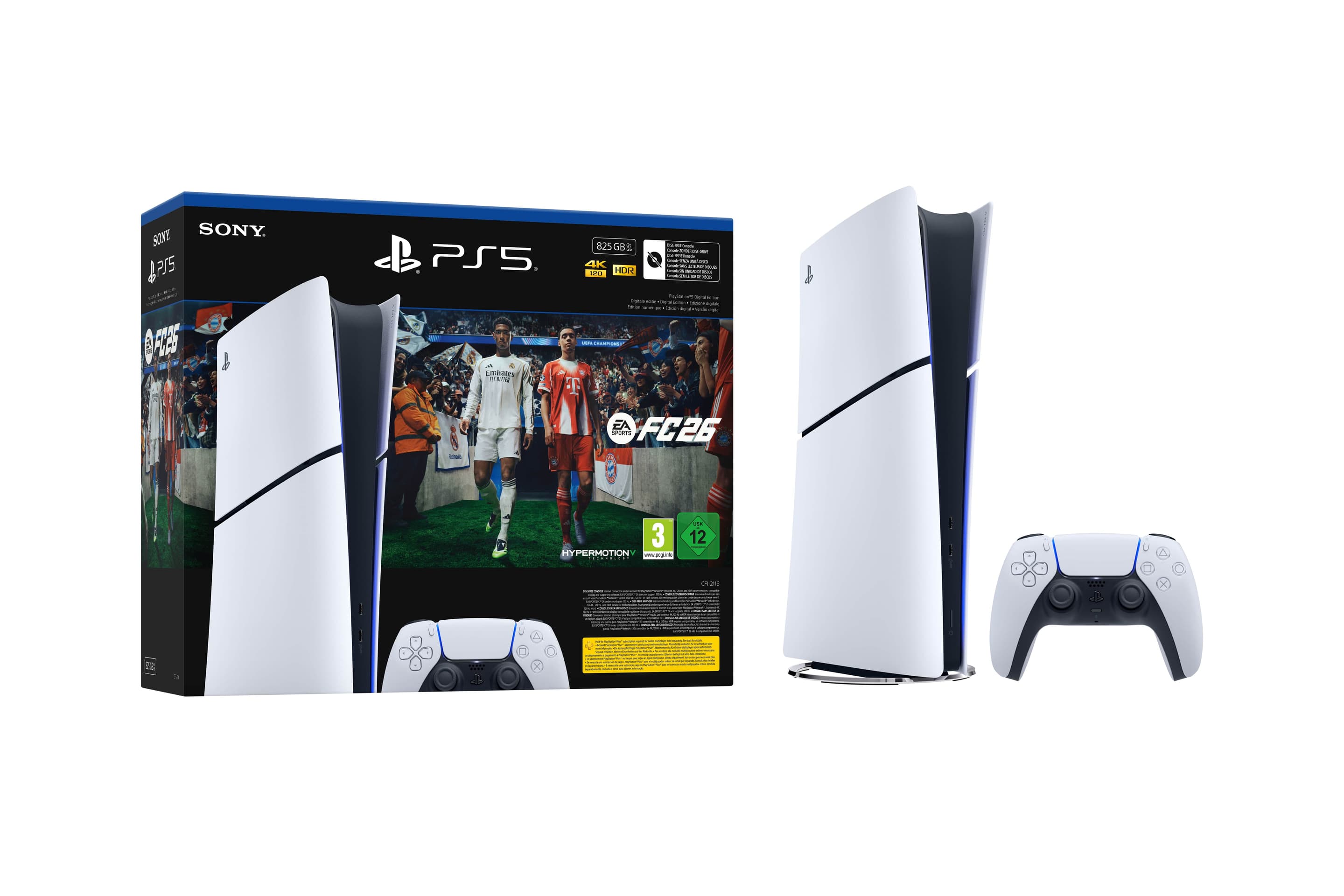 PlayStation®5 Digital-Edition 825 GB – EA SPORTS FC™ 26 Bundle