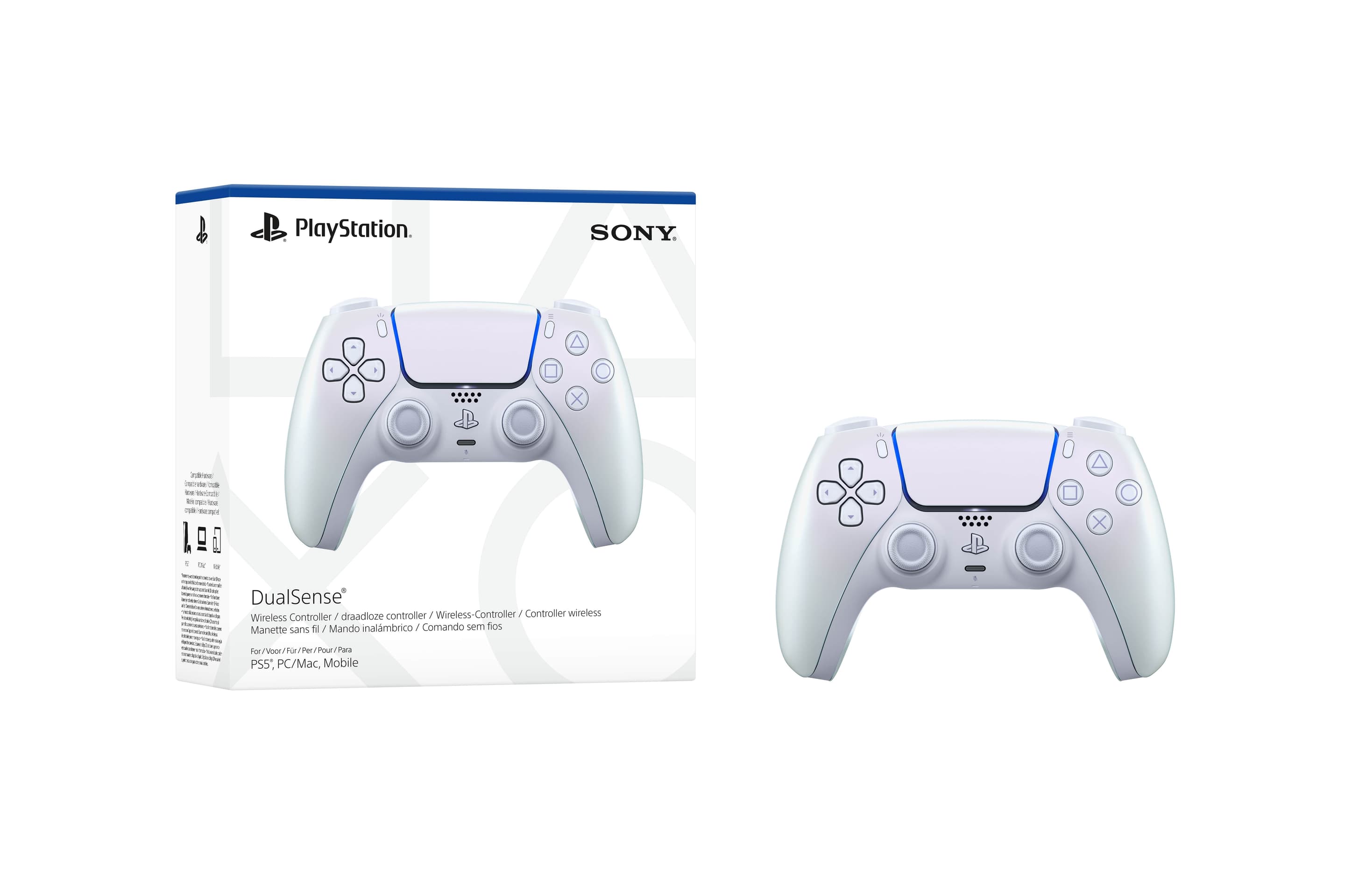 PS5 - DualSense® Wireless Controller - Chroma Pearl