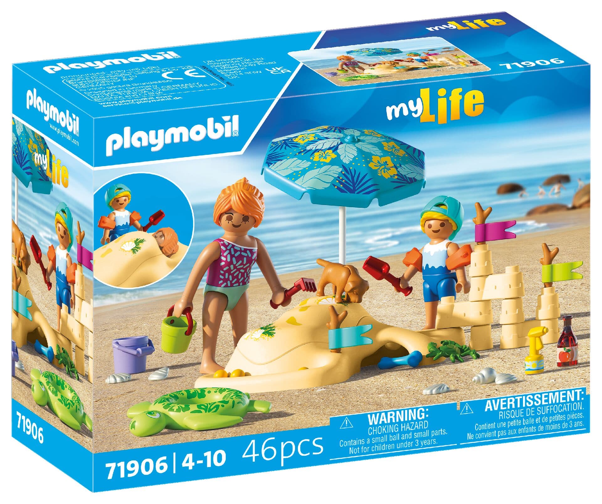 PLAYMOBIL 71906 - my Life - Familienspaß am Strand